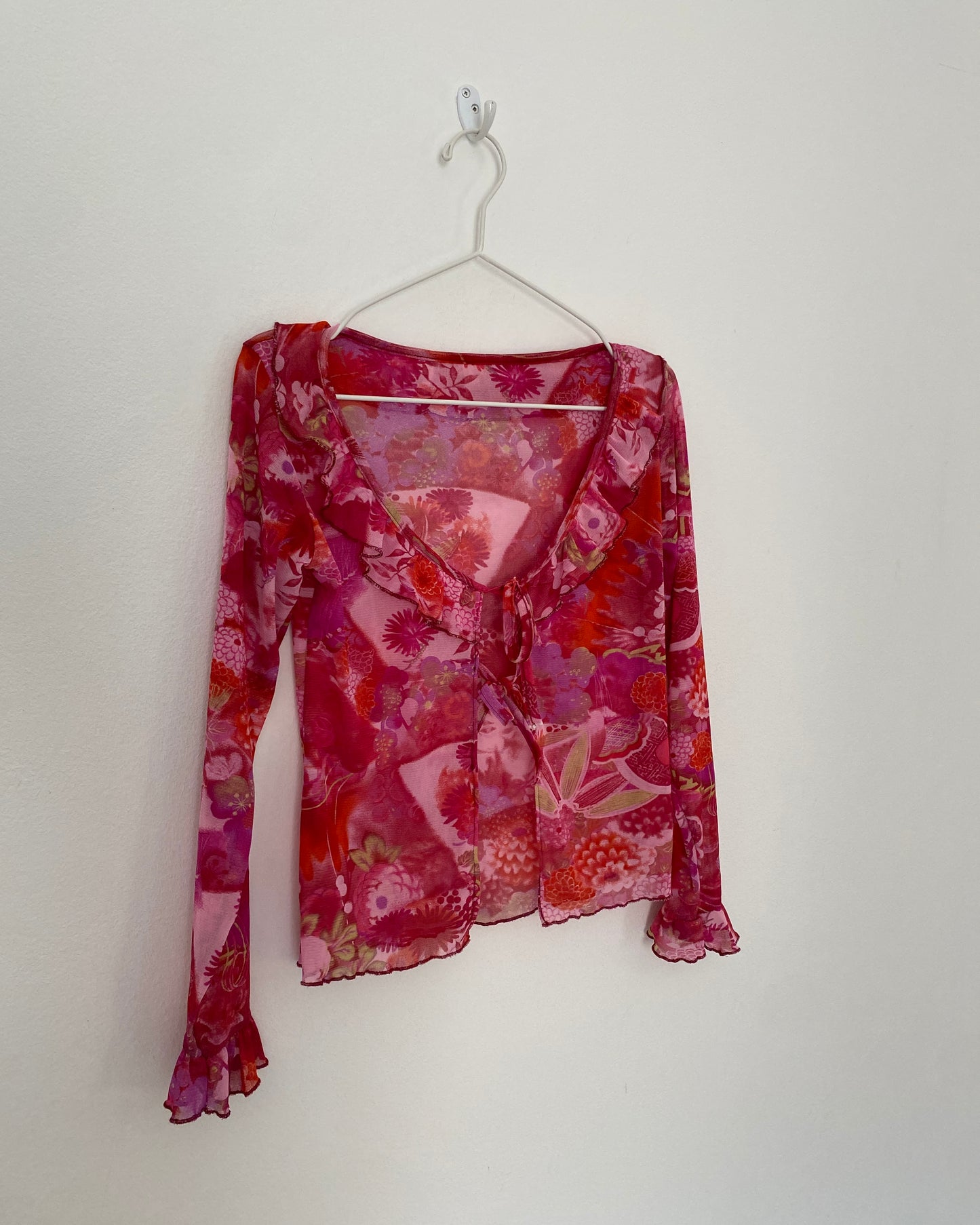 00s micro mesh long sleeves top