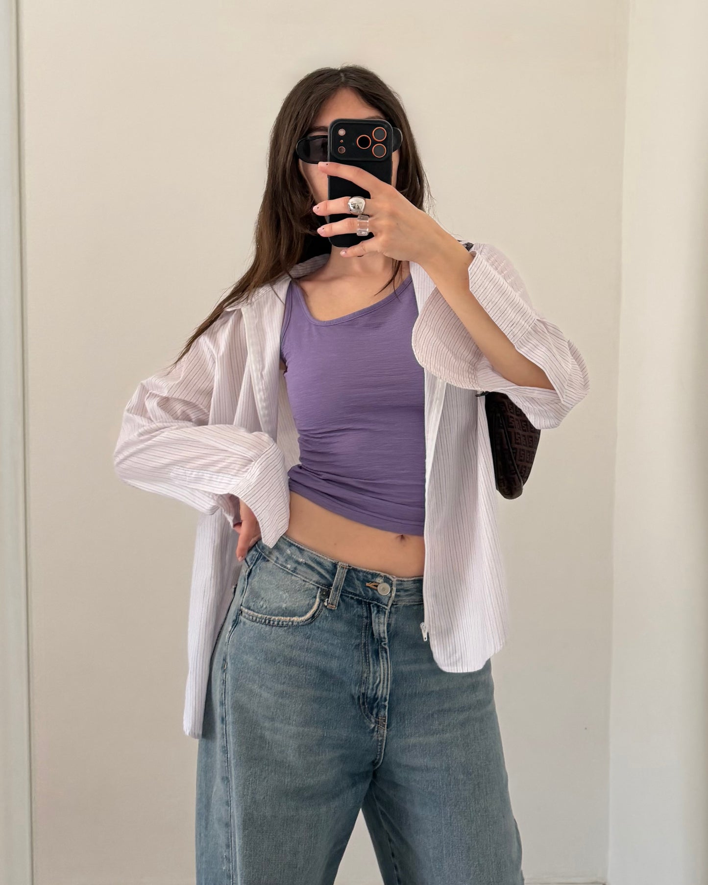 00s zipped shirt