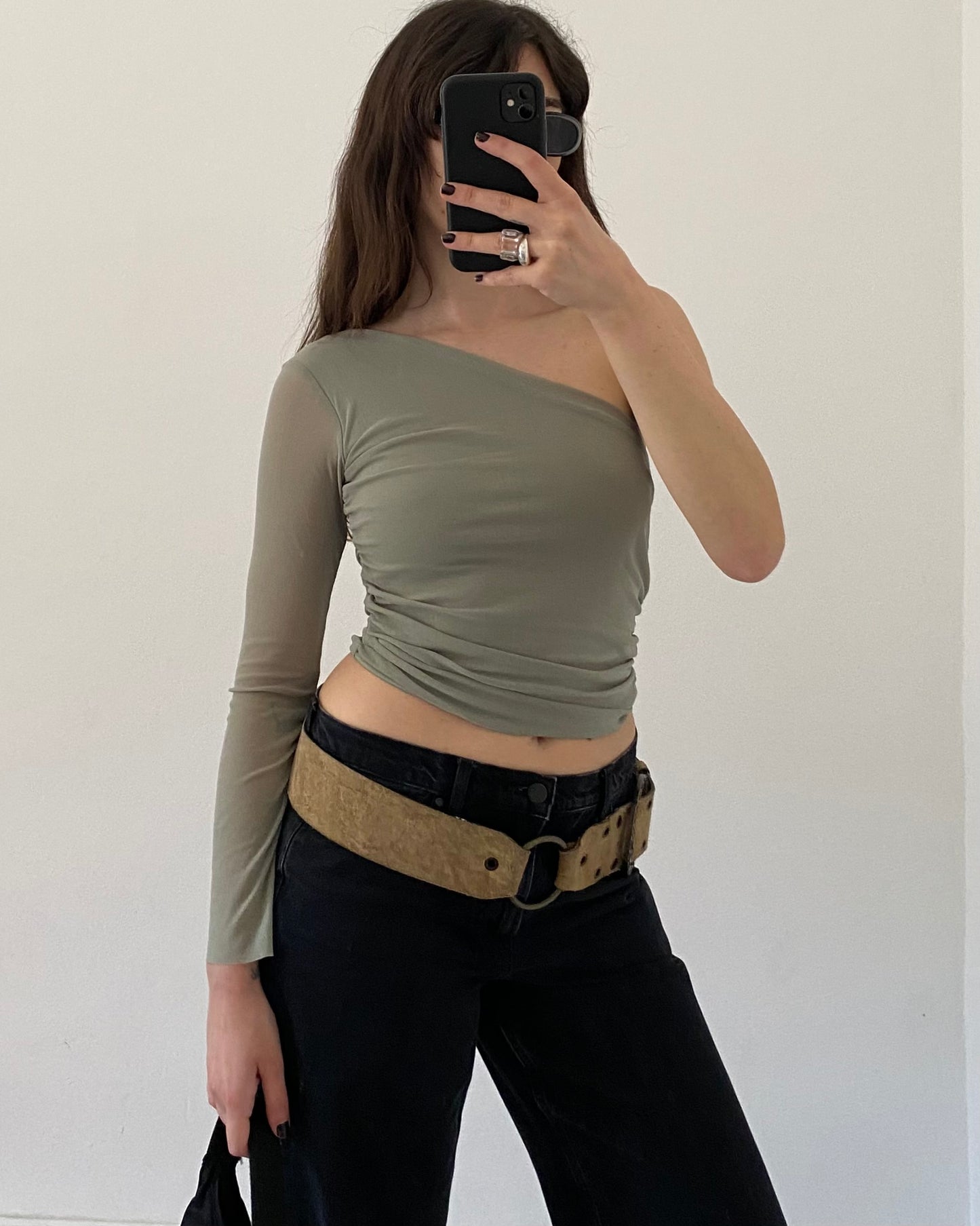 00s one shoulder top