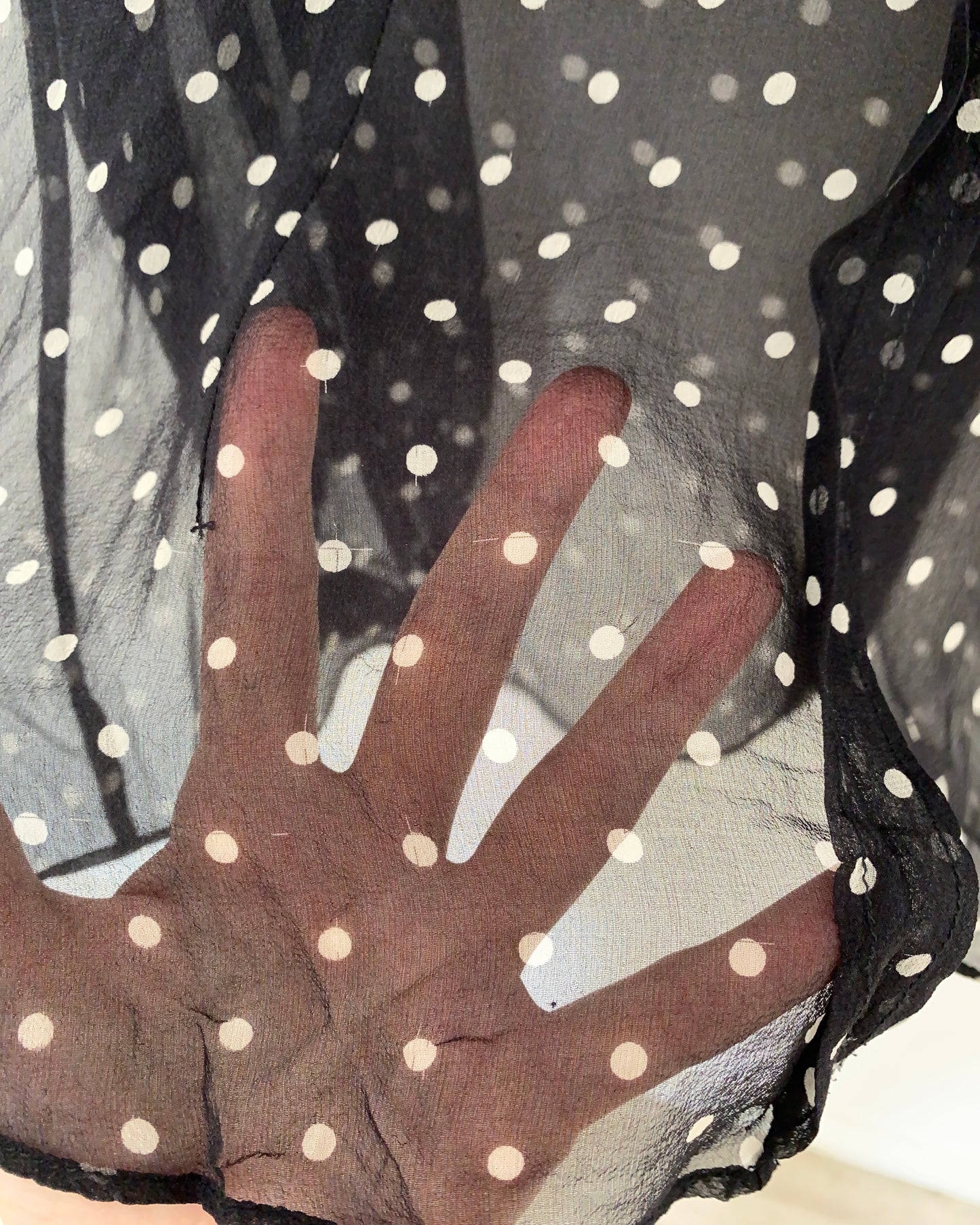 Dolce&Gabbana polka dot silk blouse