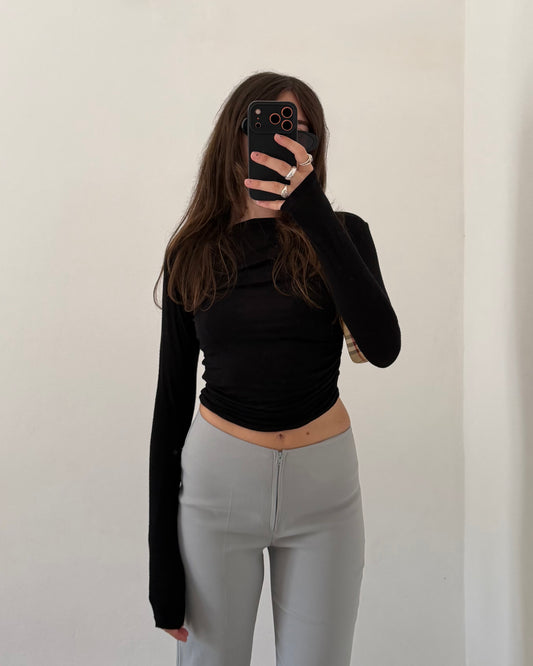00s flare trousers