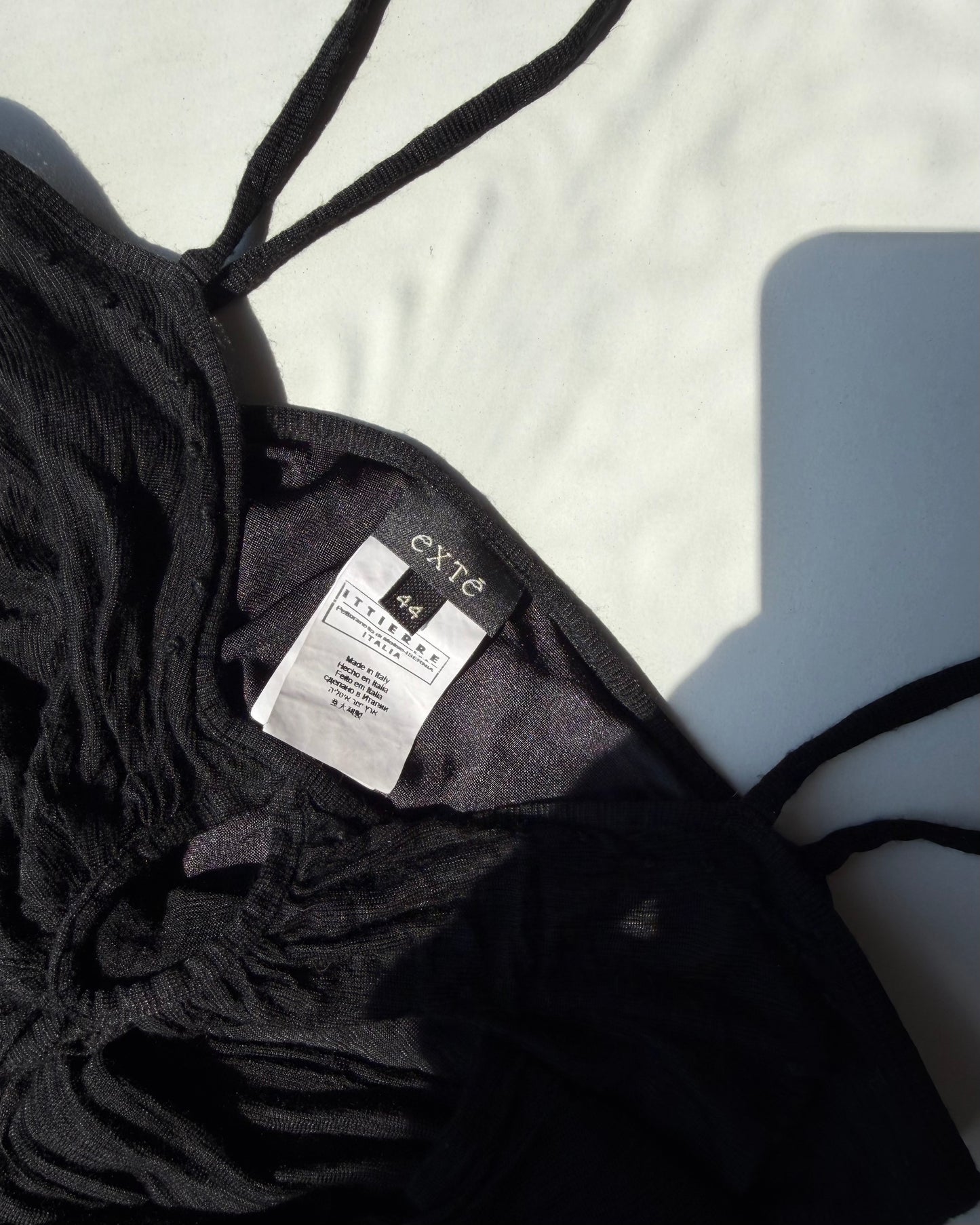 Extè black long top
