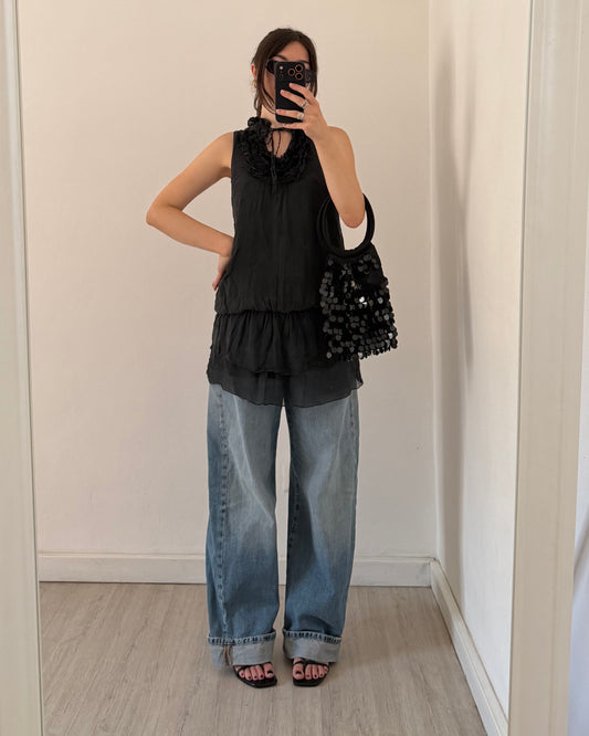Sportstaff ruffle top
