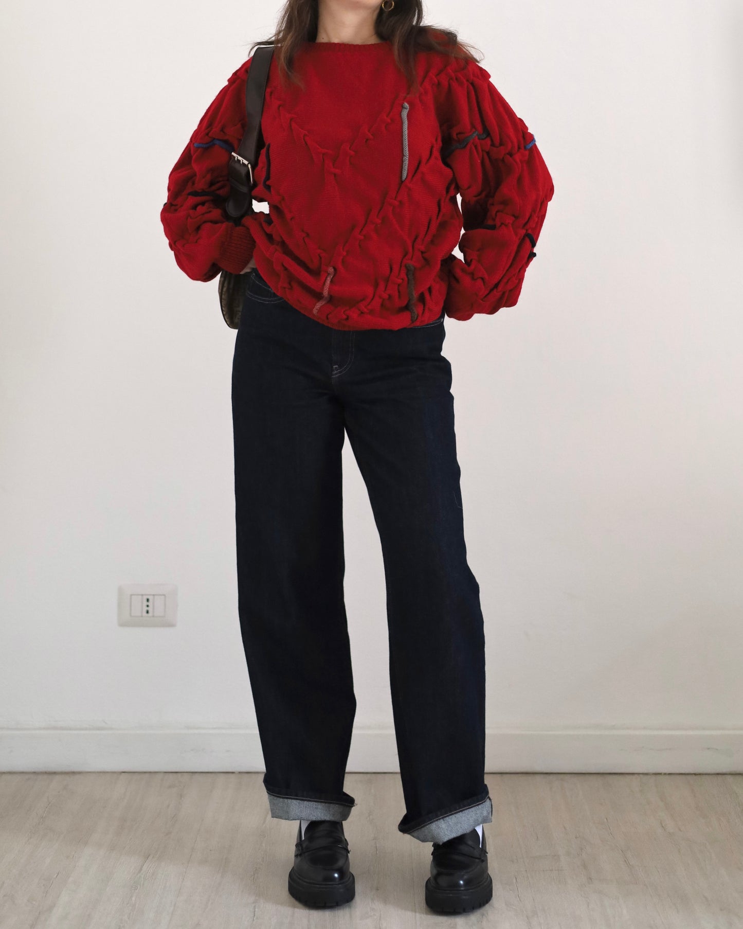 The perfect maglione rosso