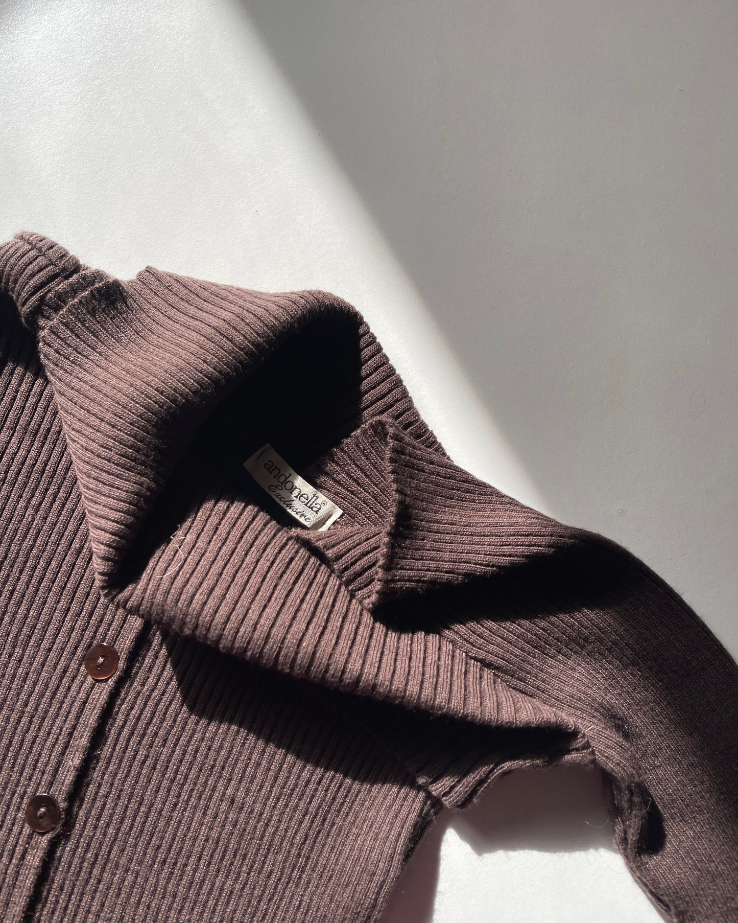 Asymmetric long knit