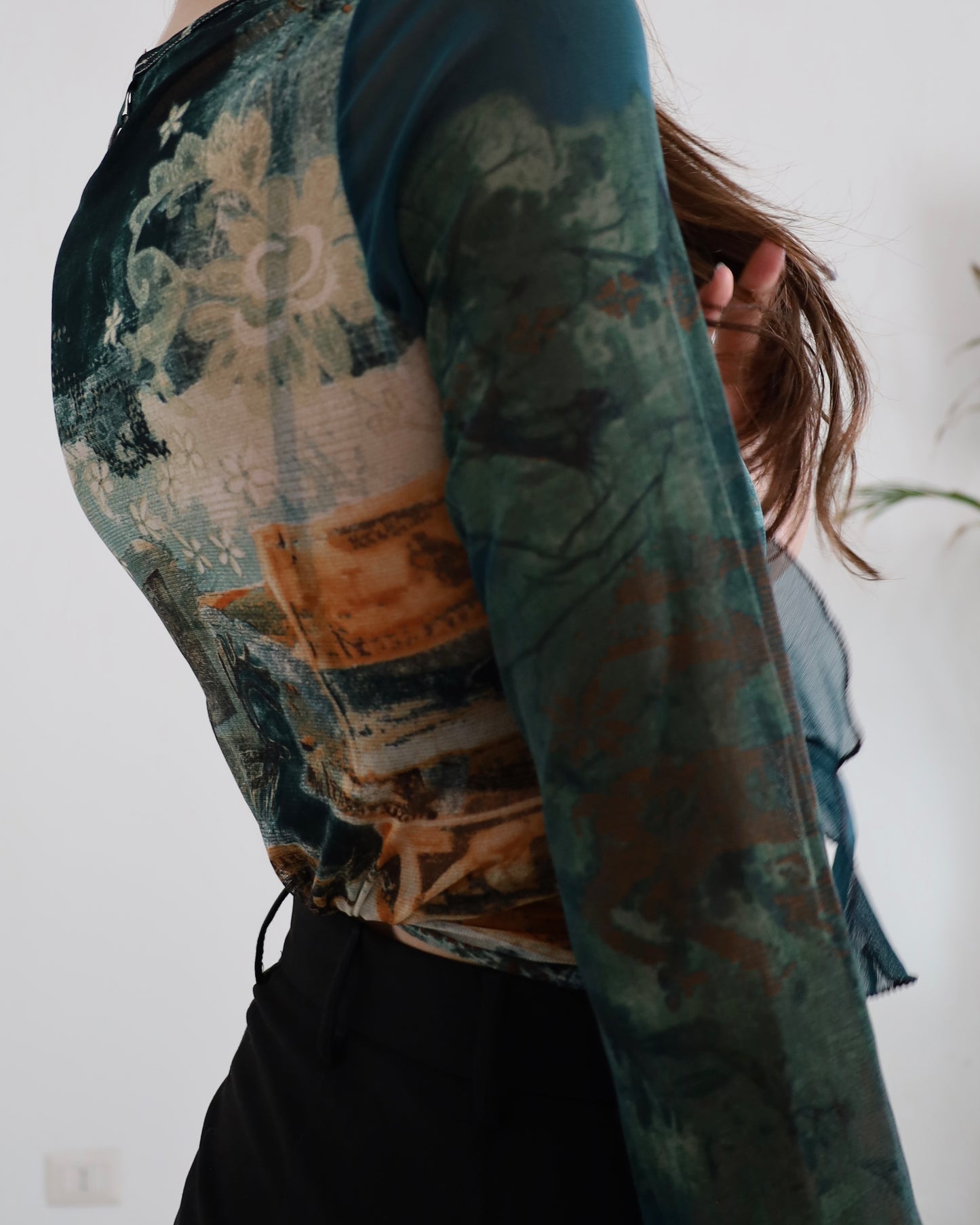 Haut en micro mesh Save the queen #9