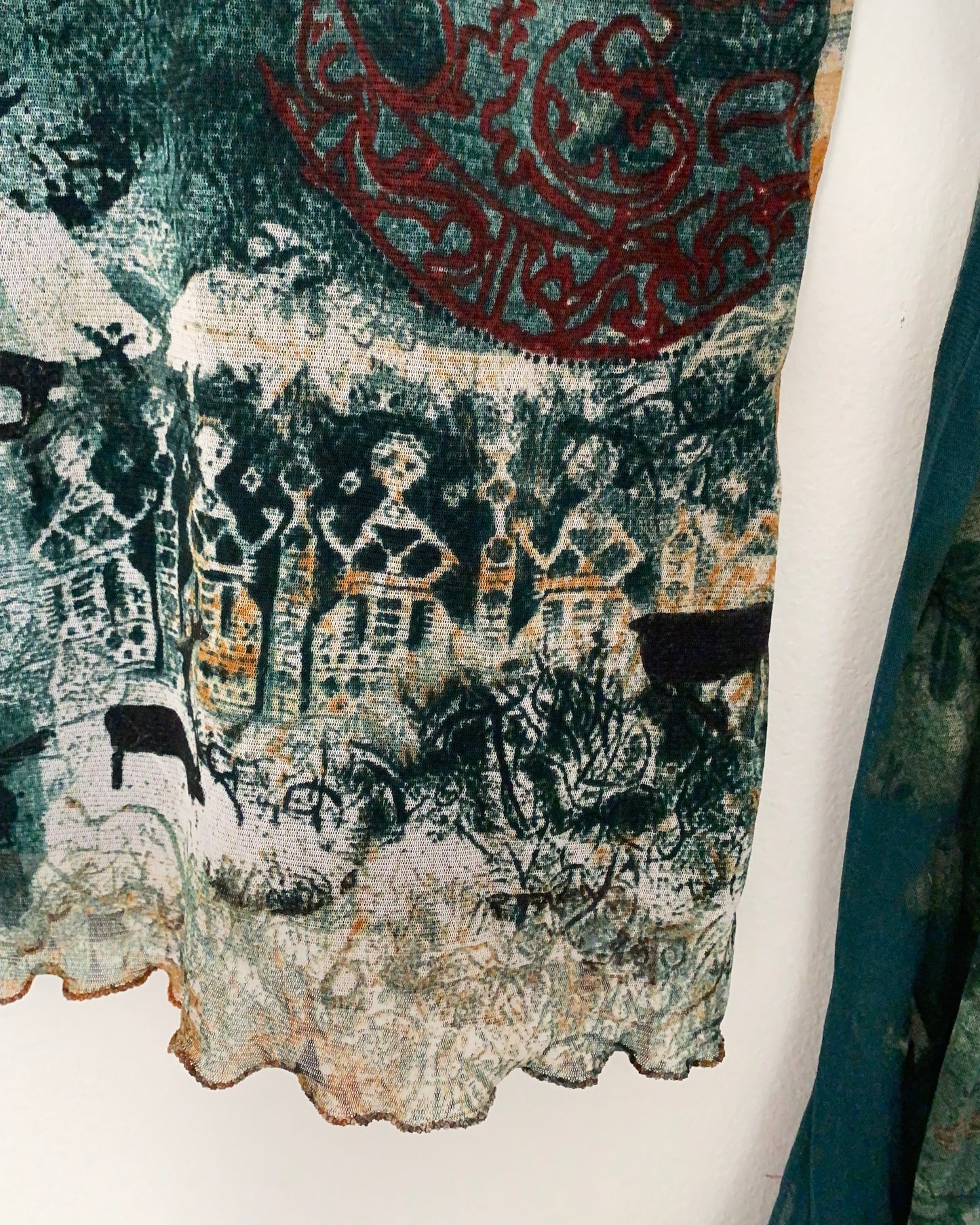 Haut en micro mesh Save the queen #9