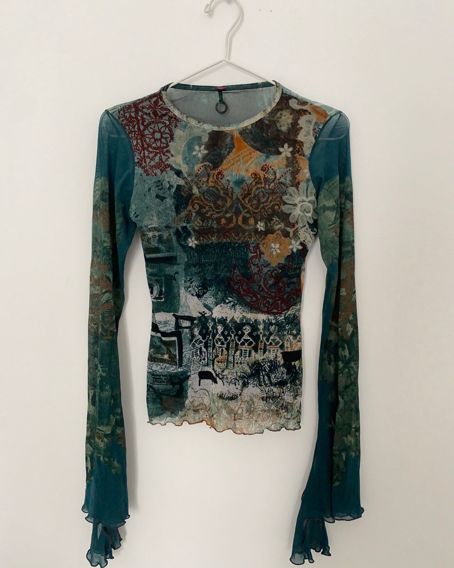 Haut en micro mesh Save the queen #9