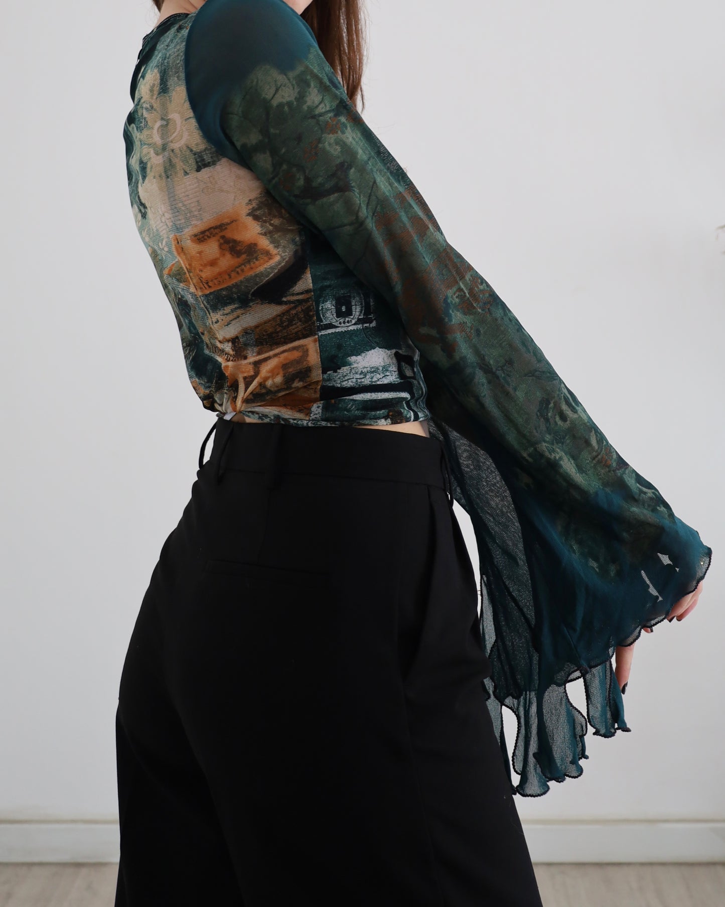 Haut en micro mesh Save the queen #9