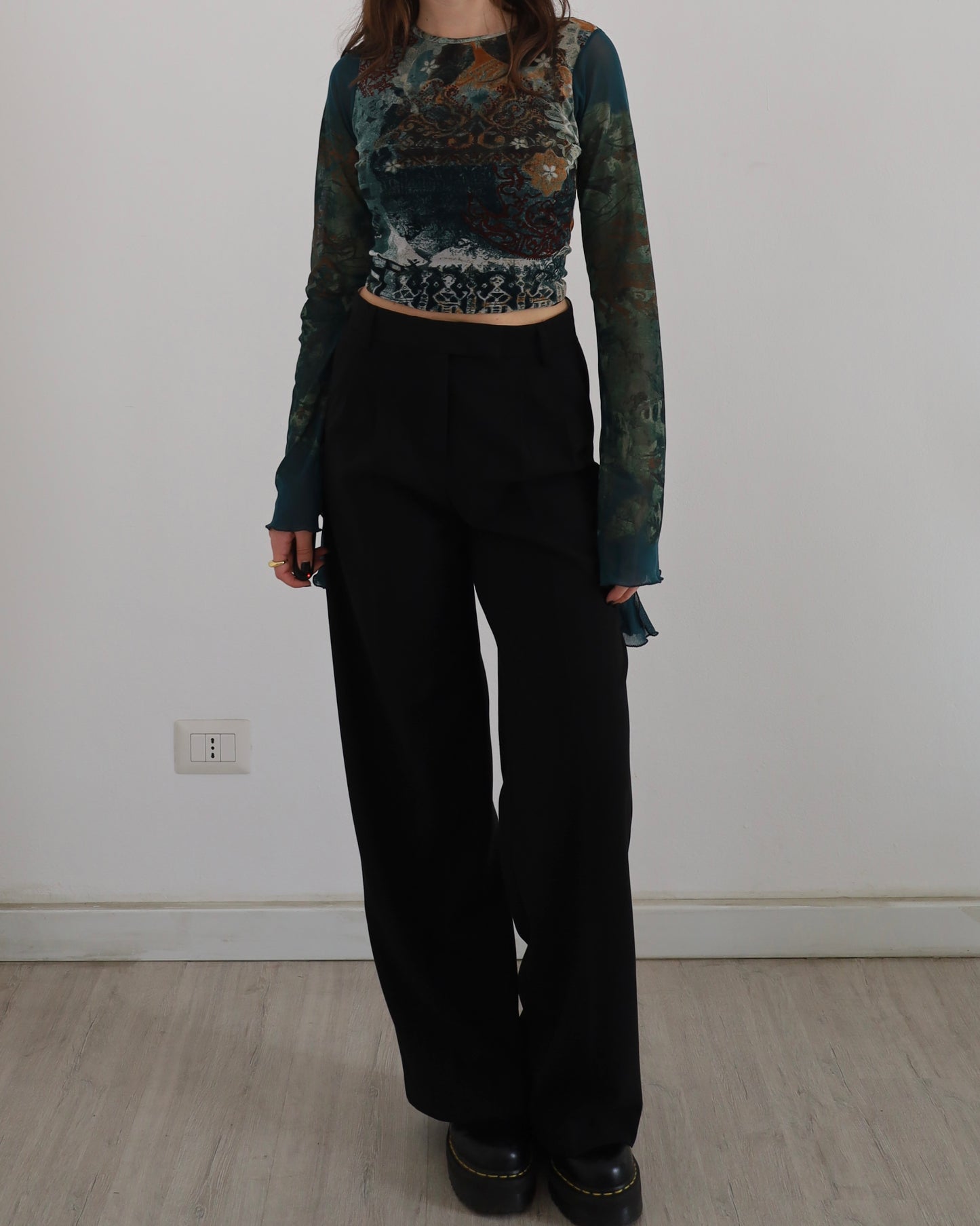 Haut en micro mesh Save the queen #9