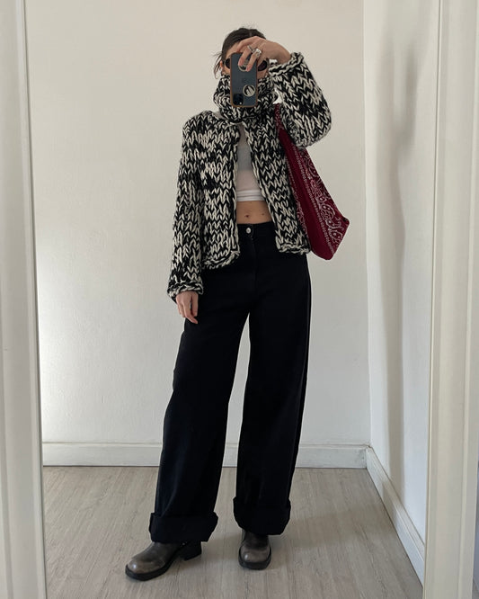 Chunky wool cardigan by Max&co