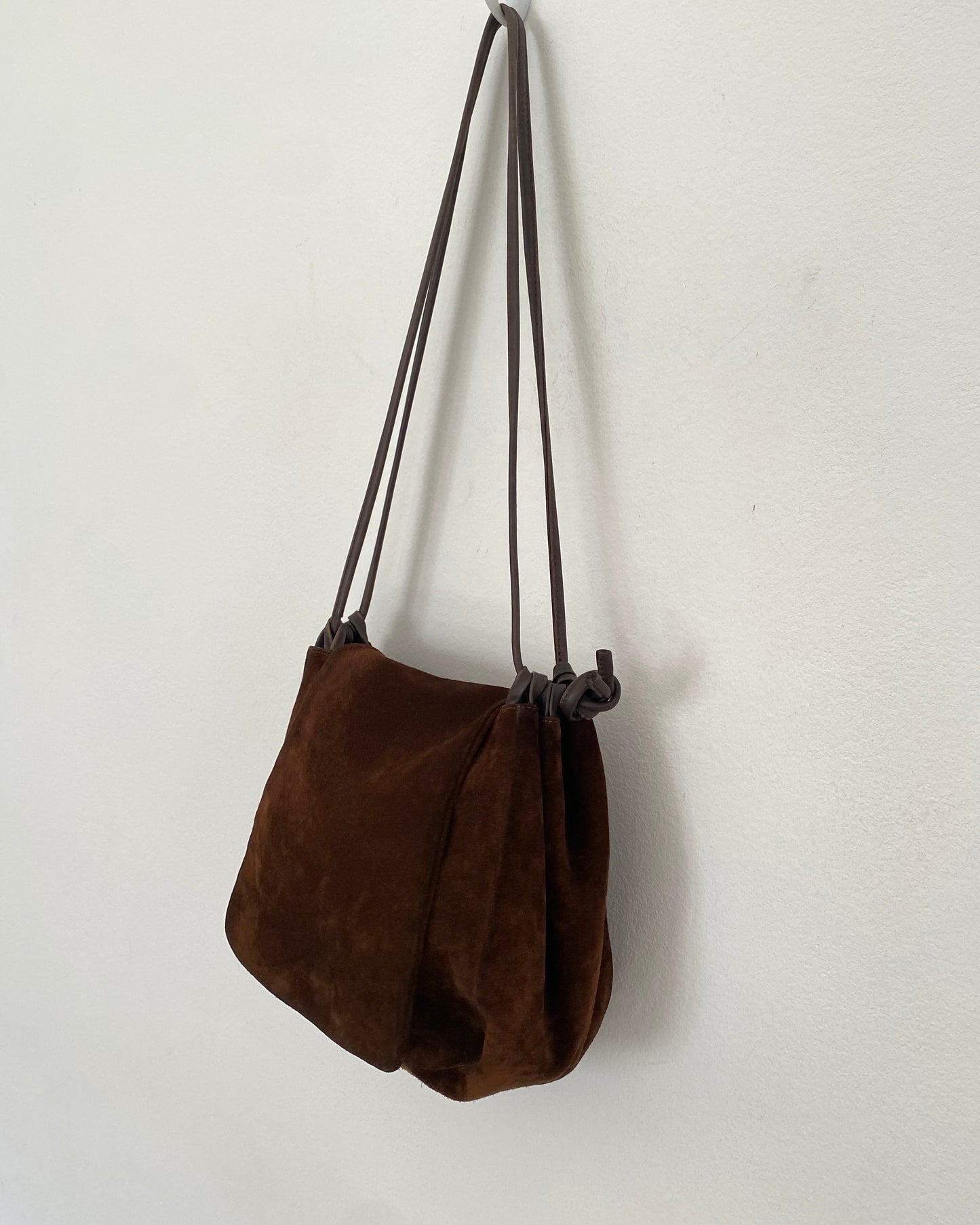 Coccinelle suede shoulder bag