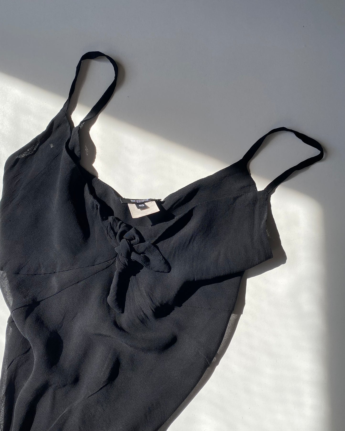 00s sheer midi dress