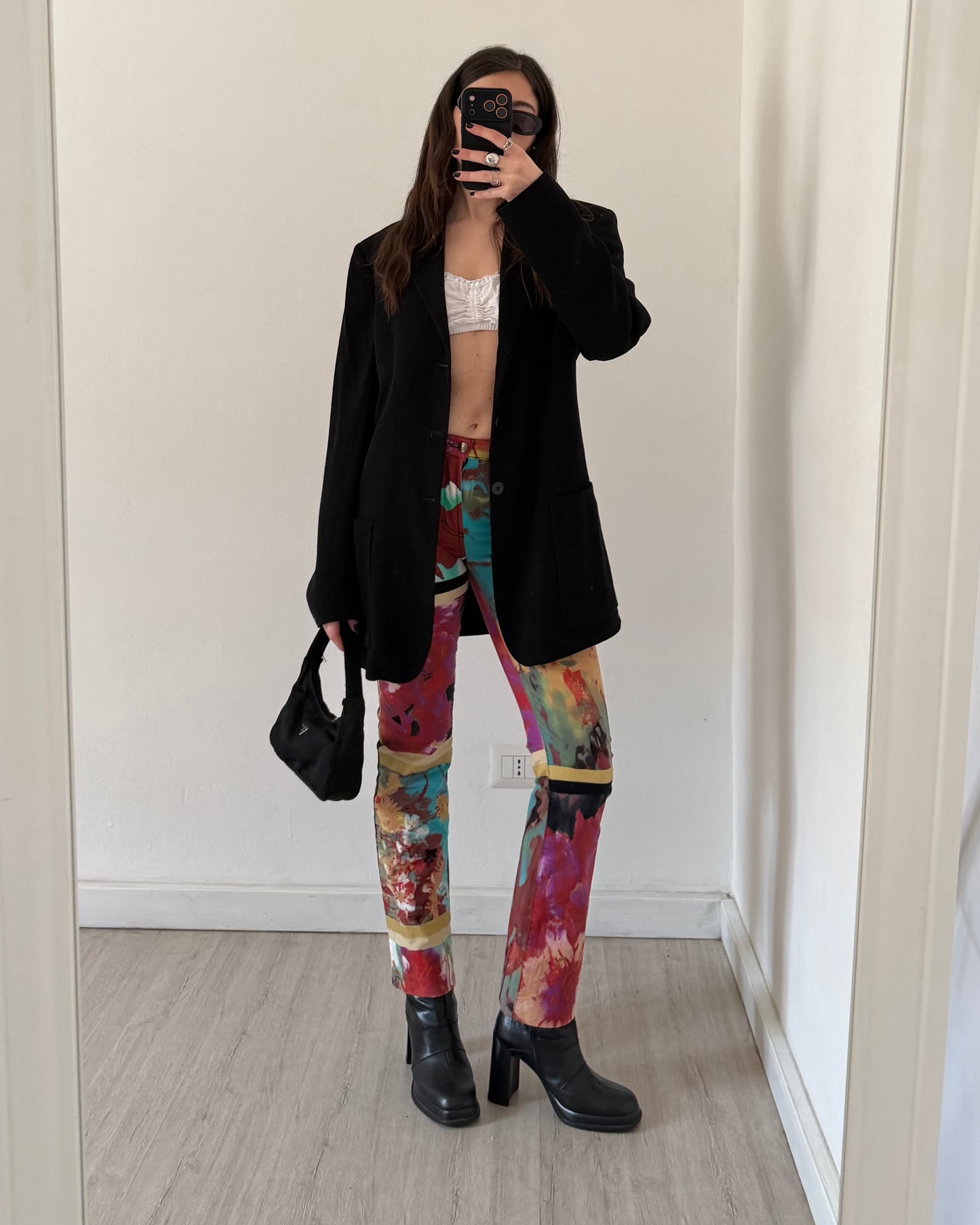 Roberto Cavalli printed jeans