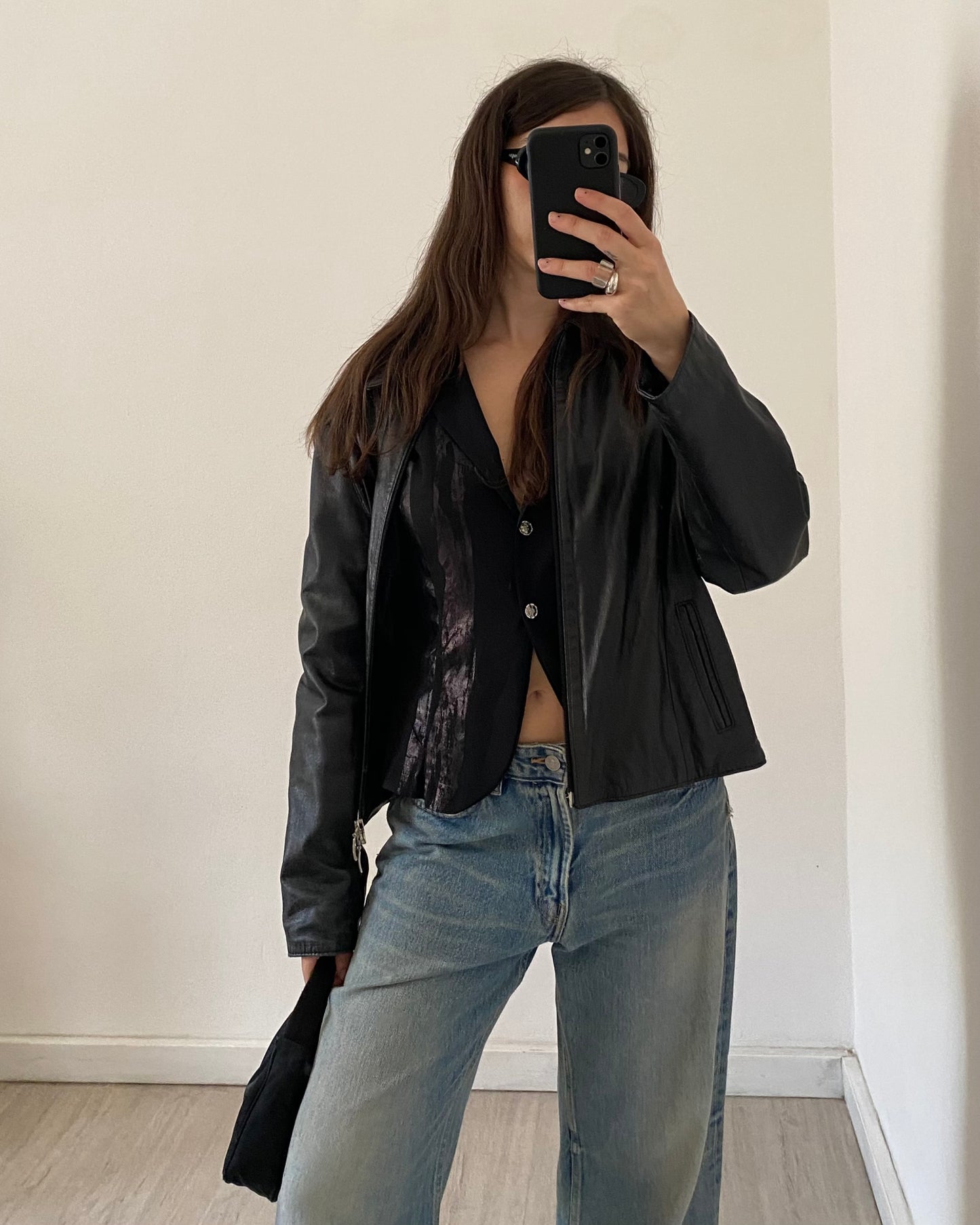 00s sheer blazer top