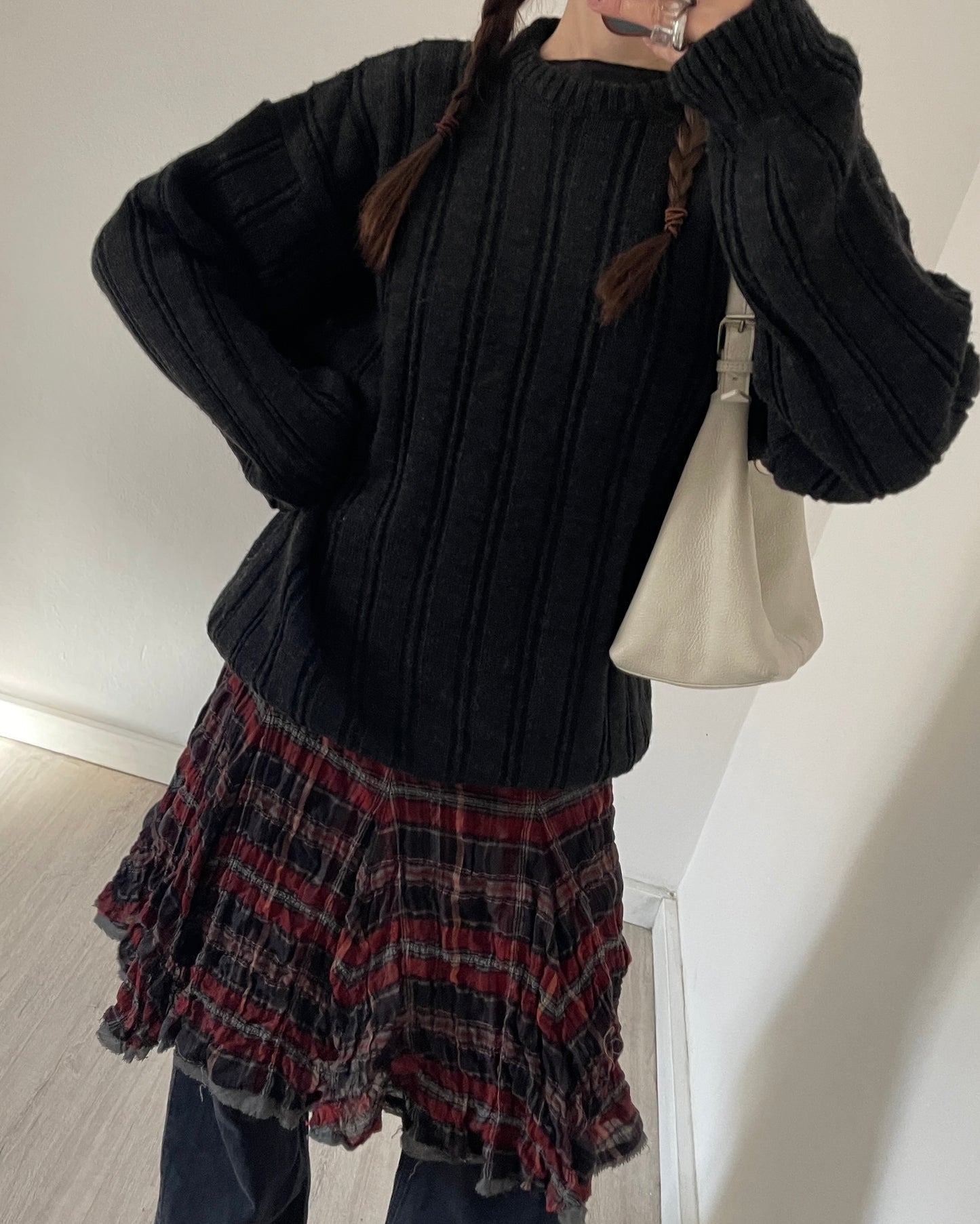 90s chunky wool sweater