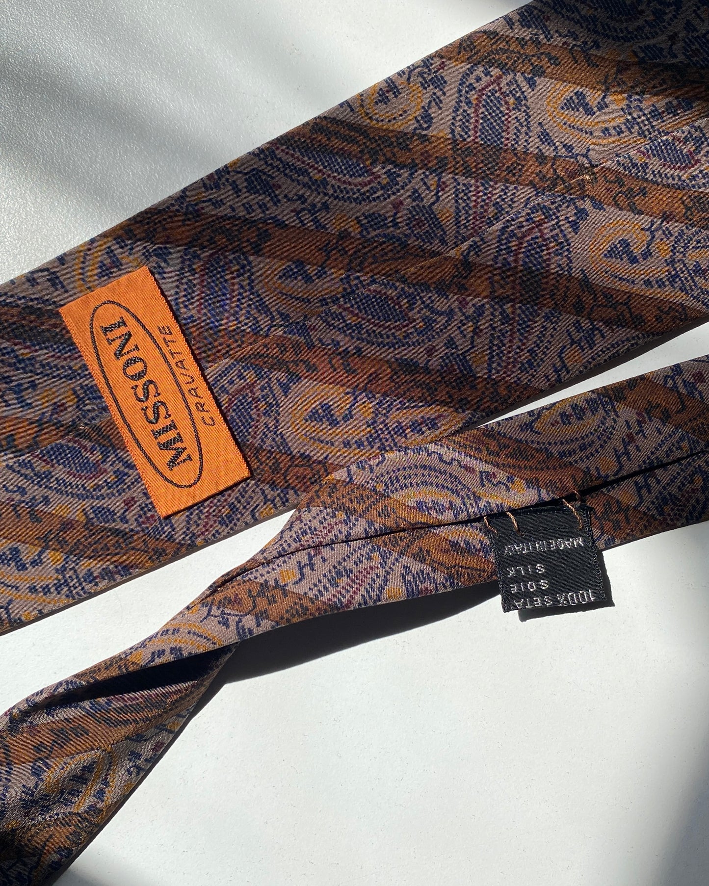 Missoni silk tie