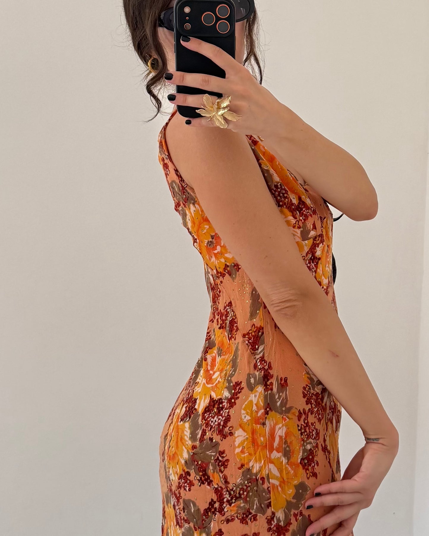 00s embellished midi dress