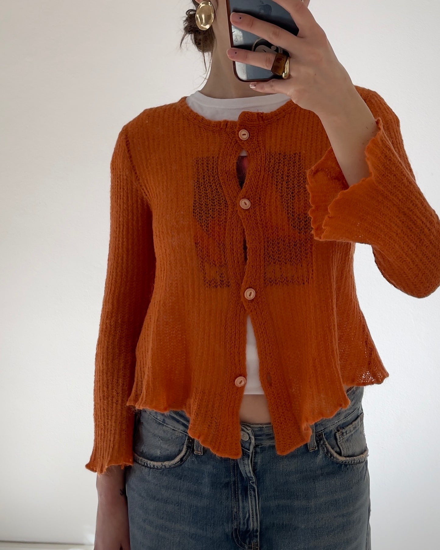 Mohair knit co-ord set