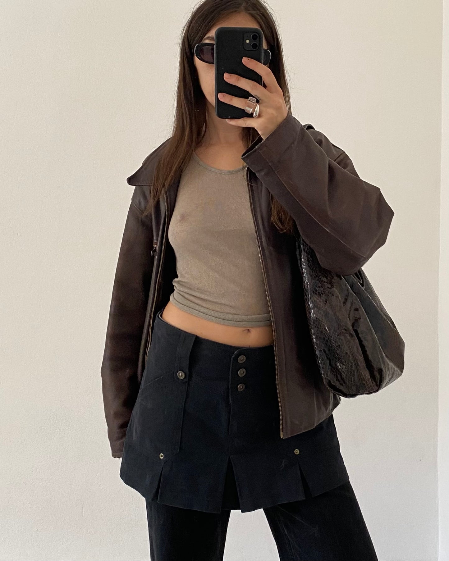 Pleated mini skirt by Celyn b