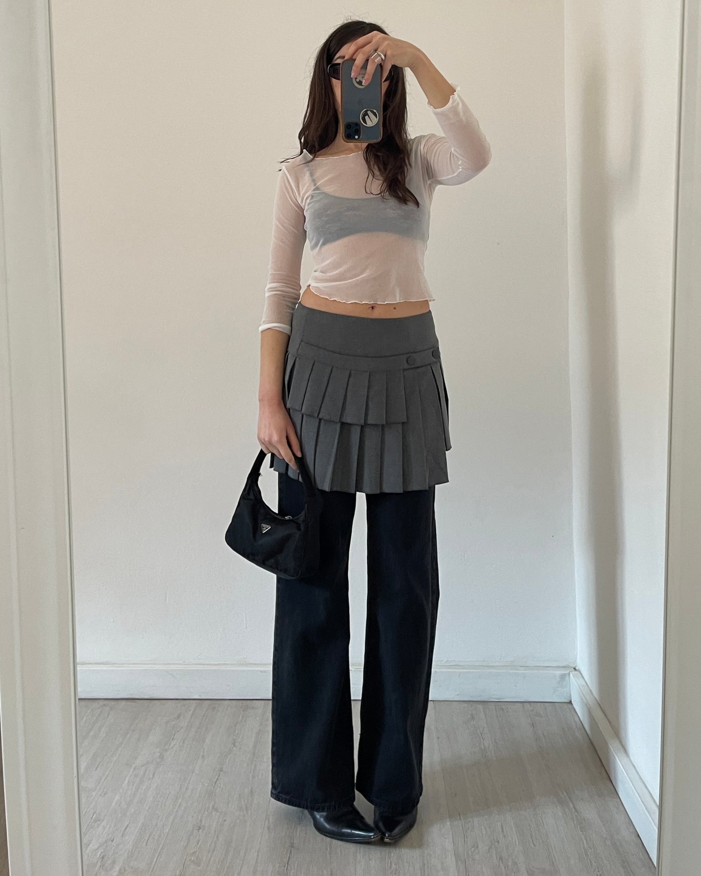 00s micro mesh mesh top