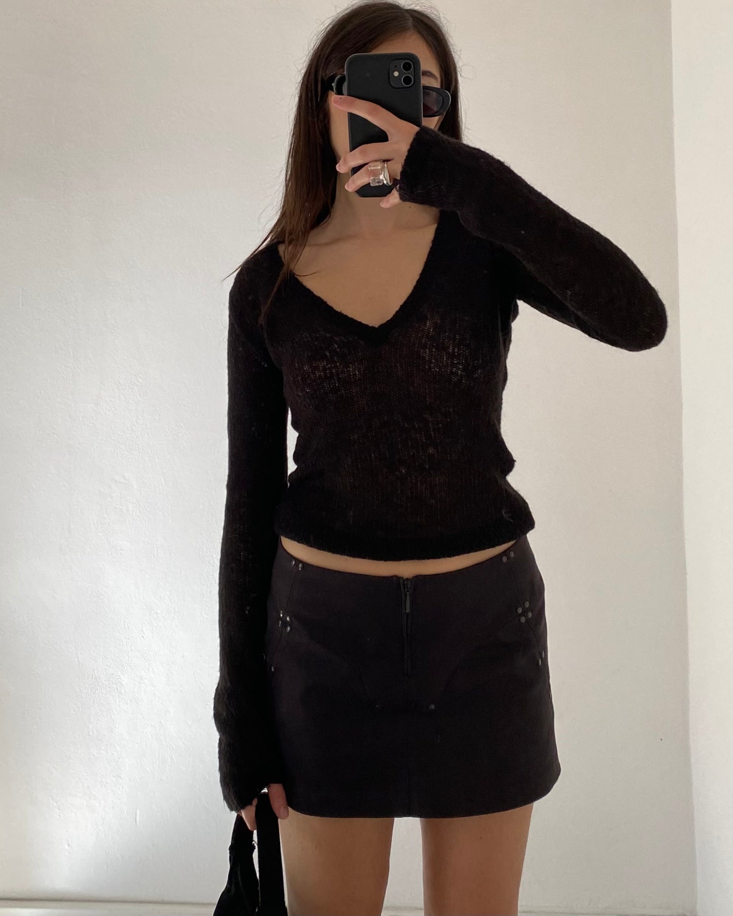 Plein Sud studded mini skirt