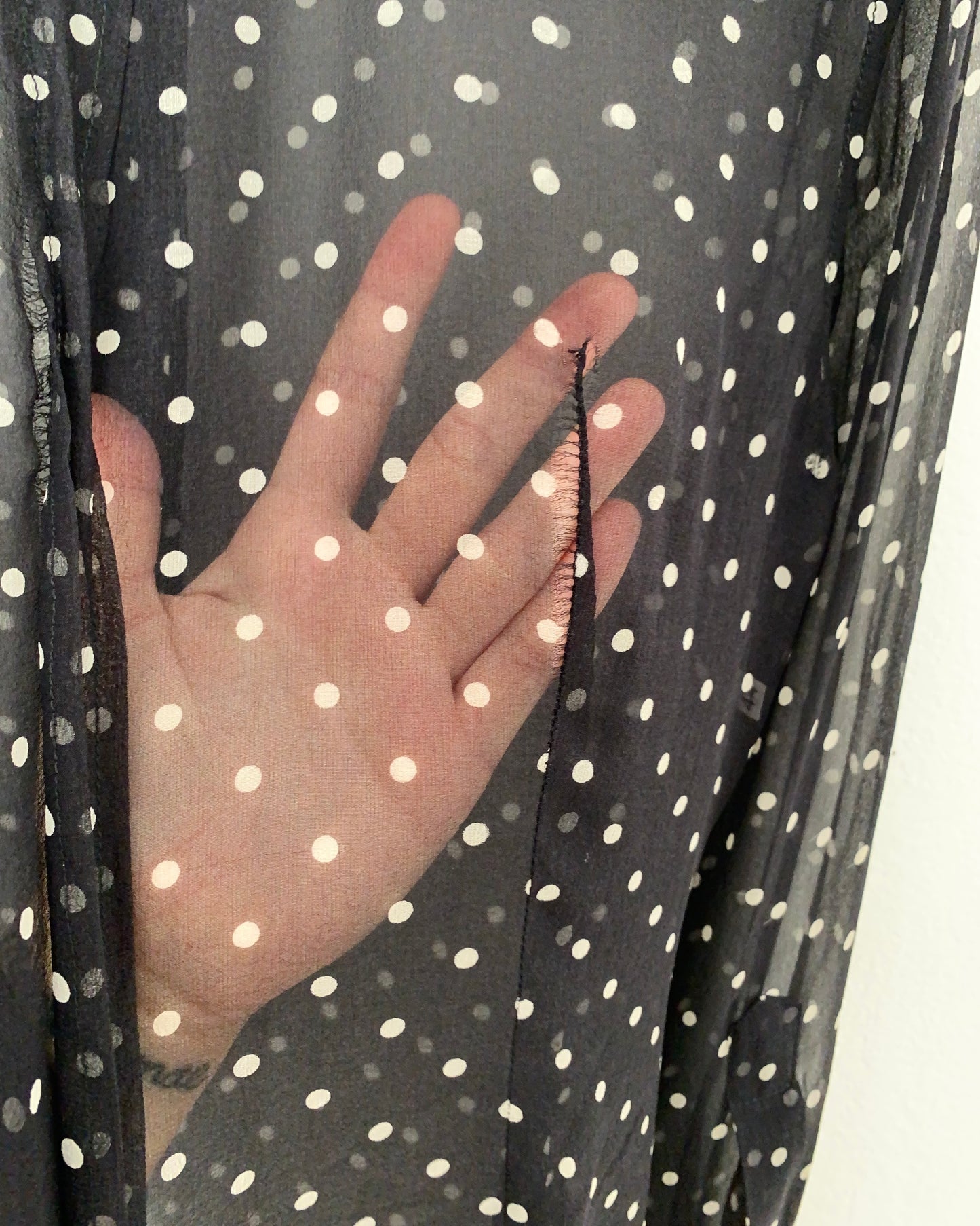 Dolce&Gabbana polka dot silk blouse