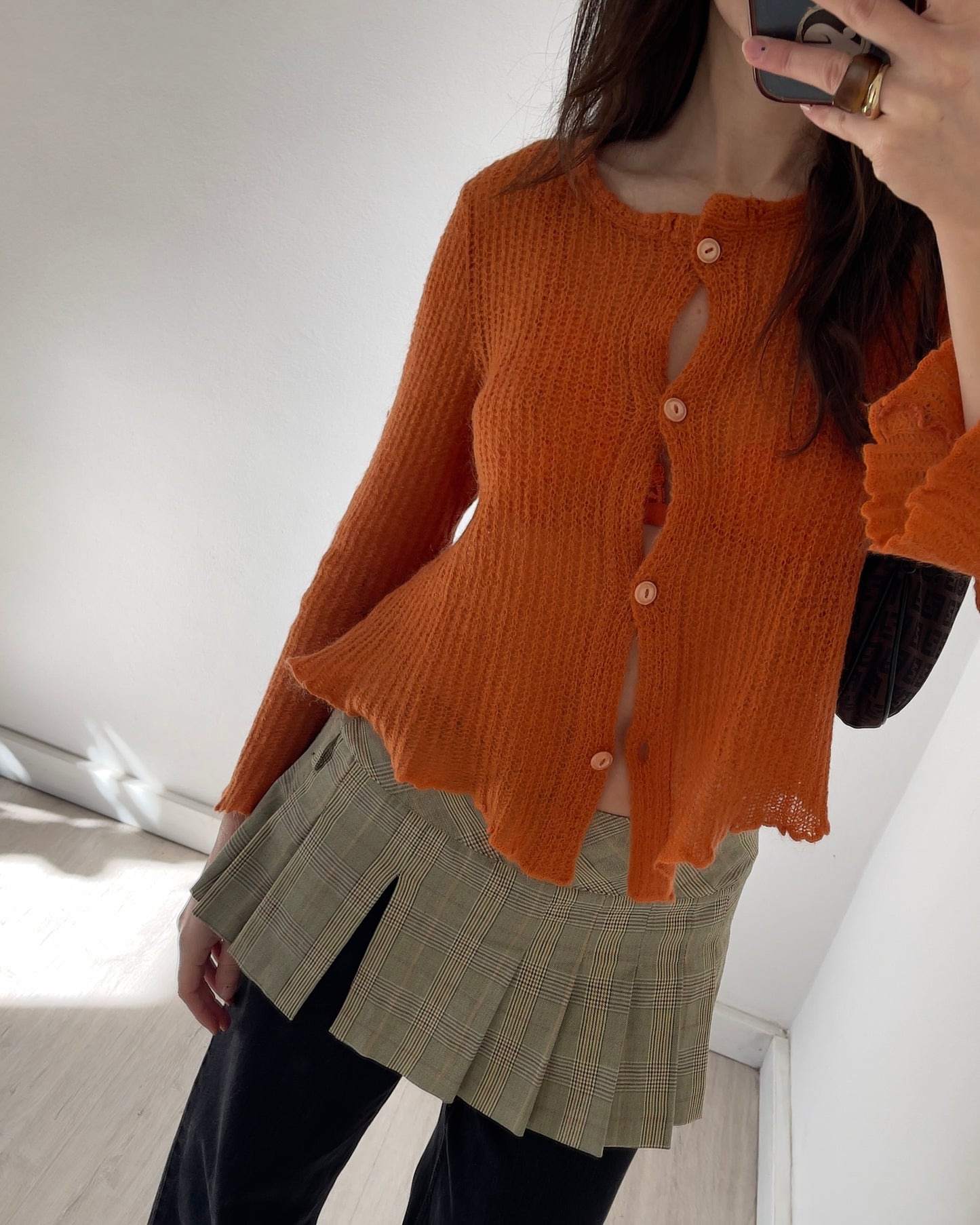 Mohair knit co-ord set