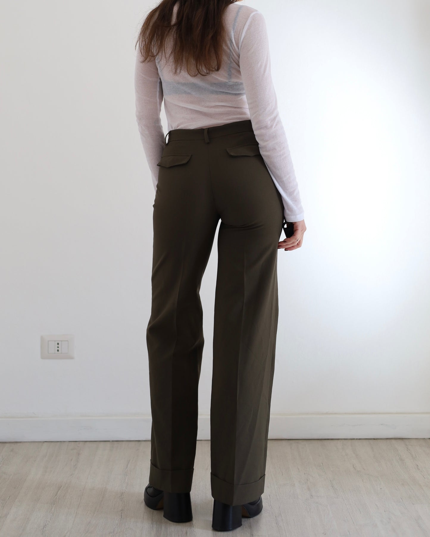 Y2k tailored trousers