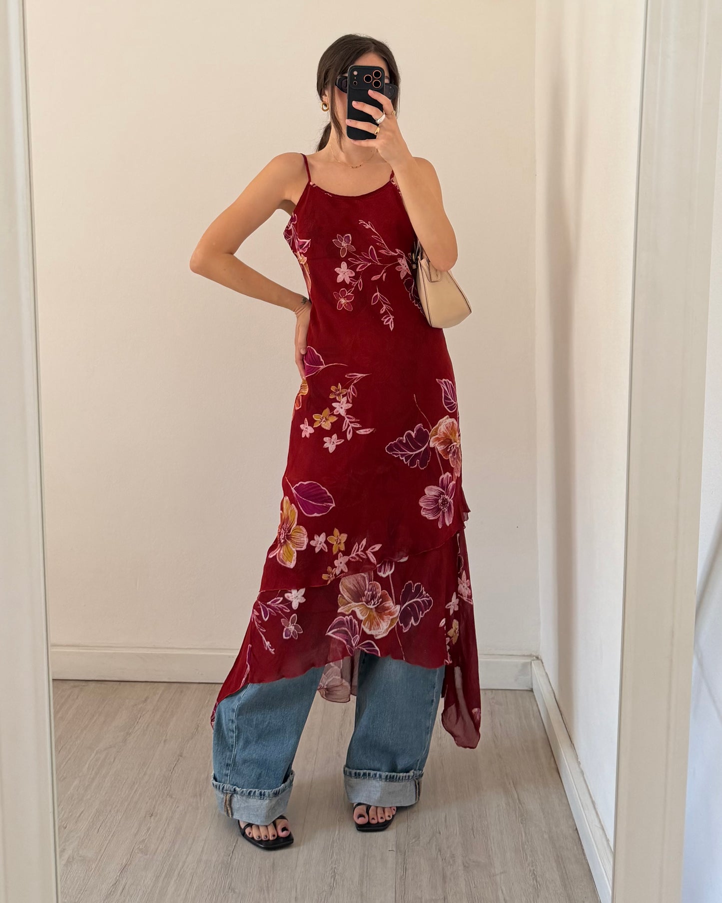 00s asymmetric dress