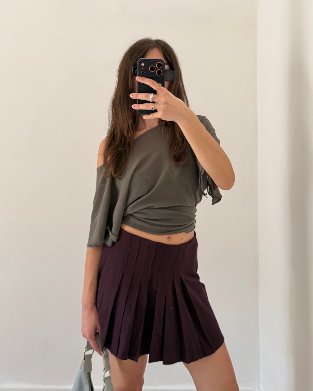 Melanzana mini skirt