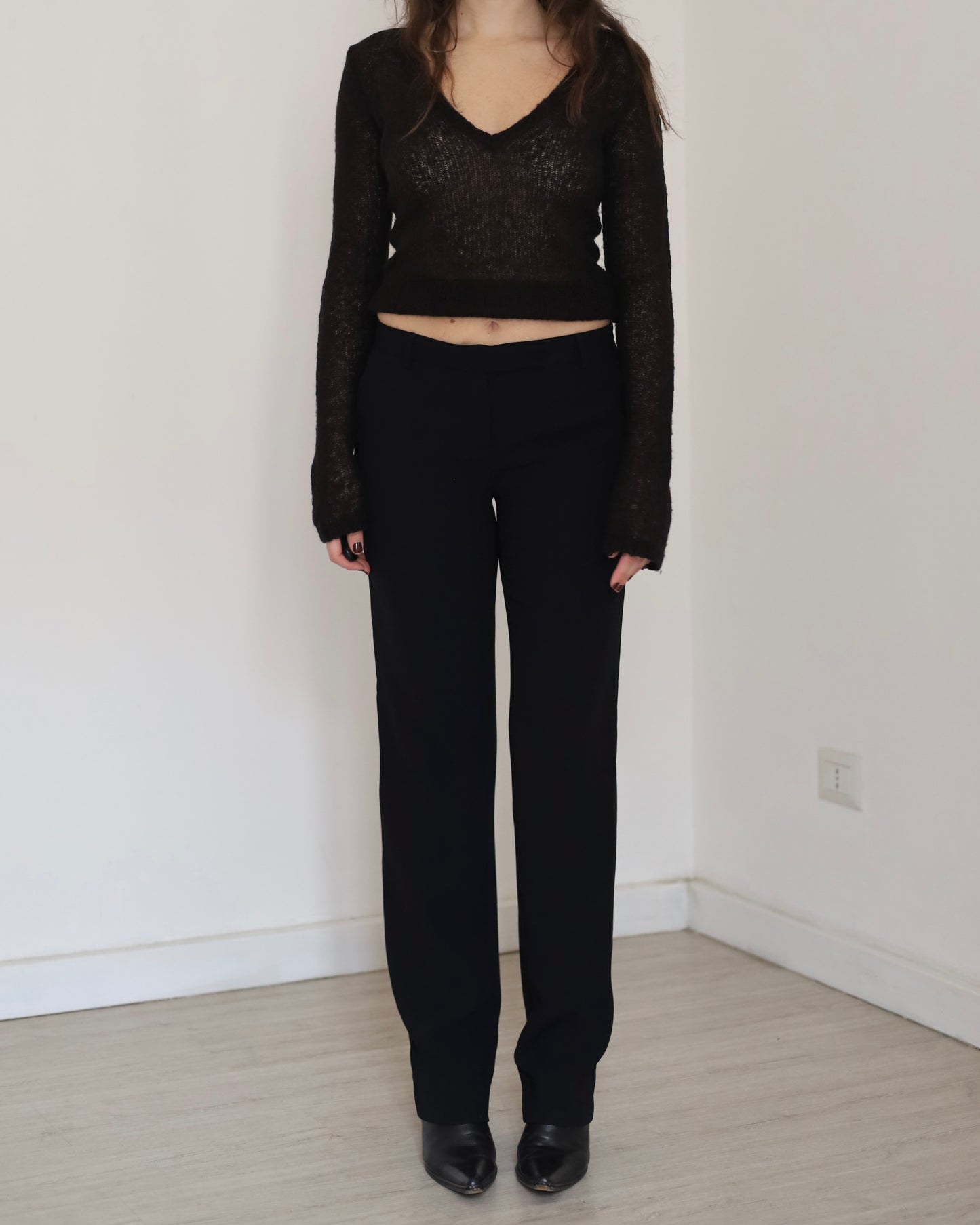 Alberta Ferretti straight leg trousers