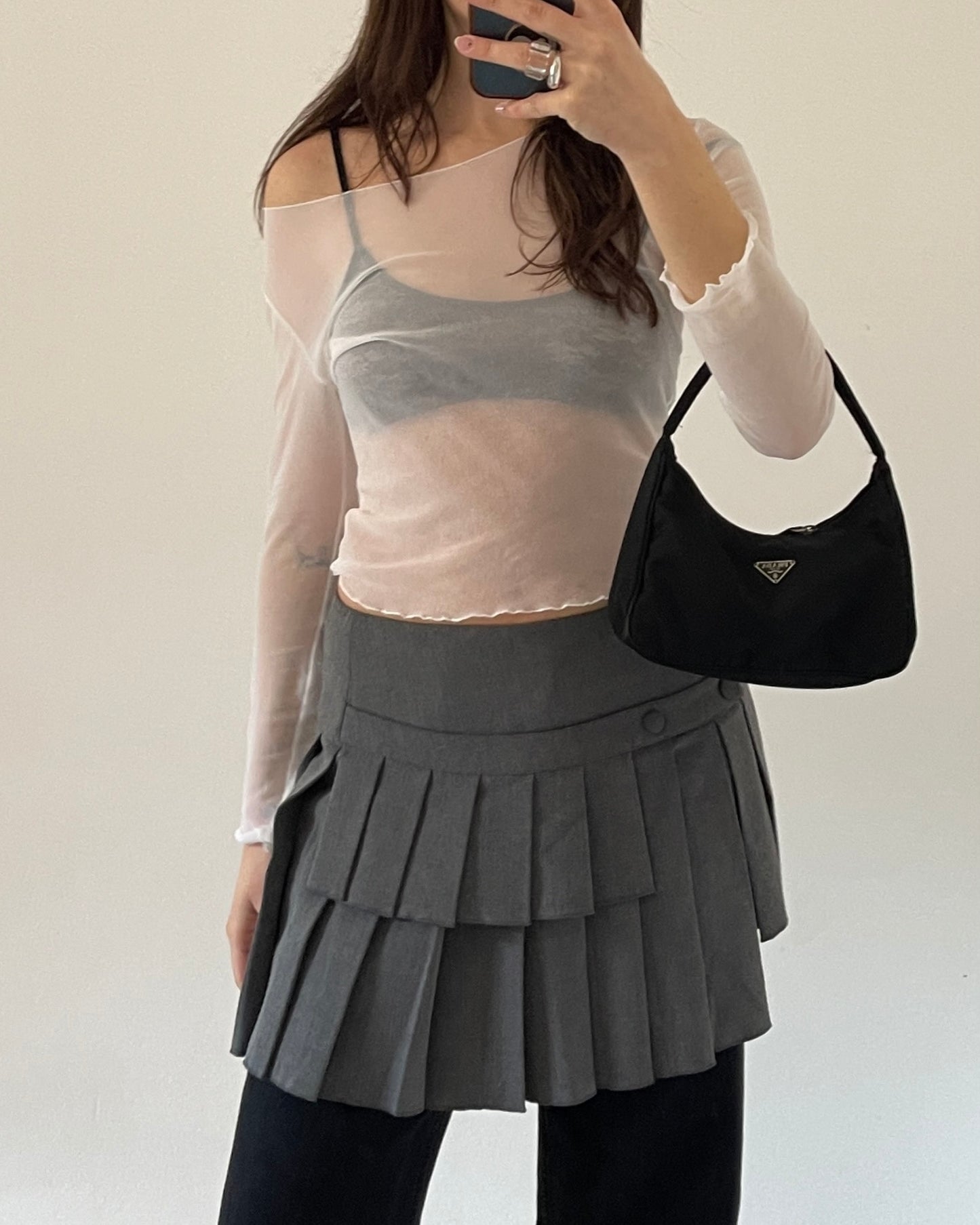 00s micro mesh mesh top