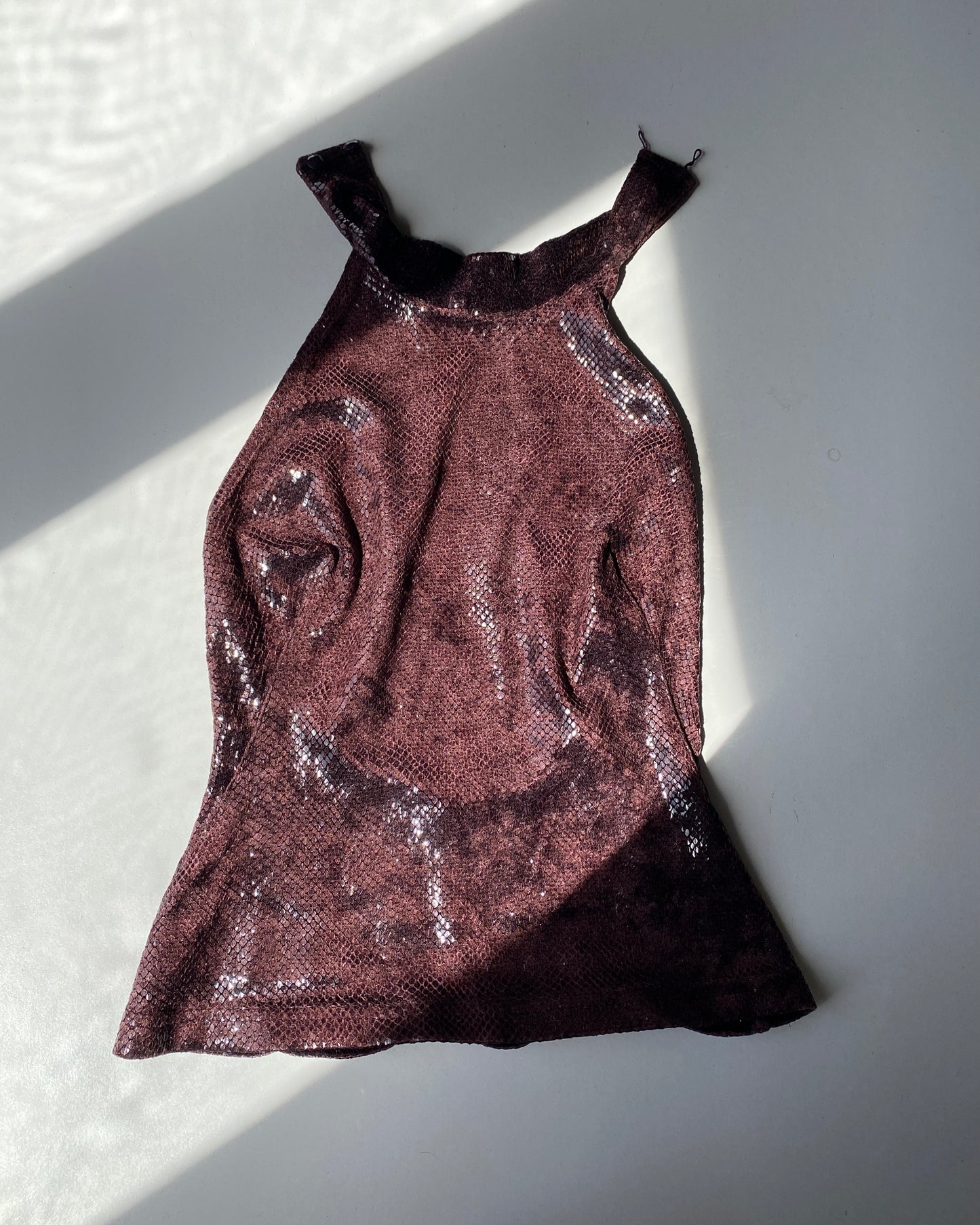 00 snakeskin top