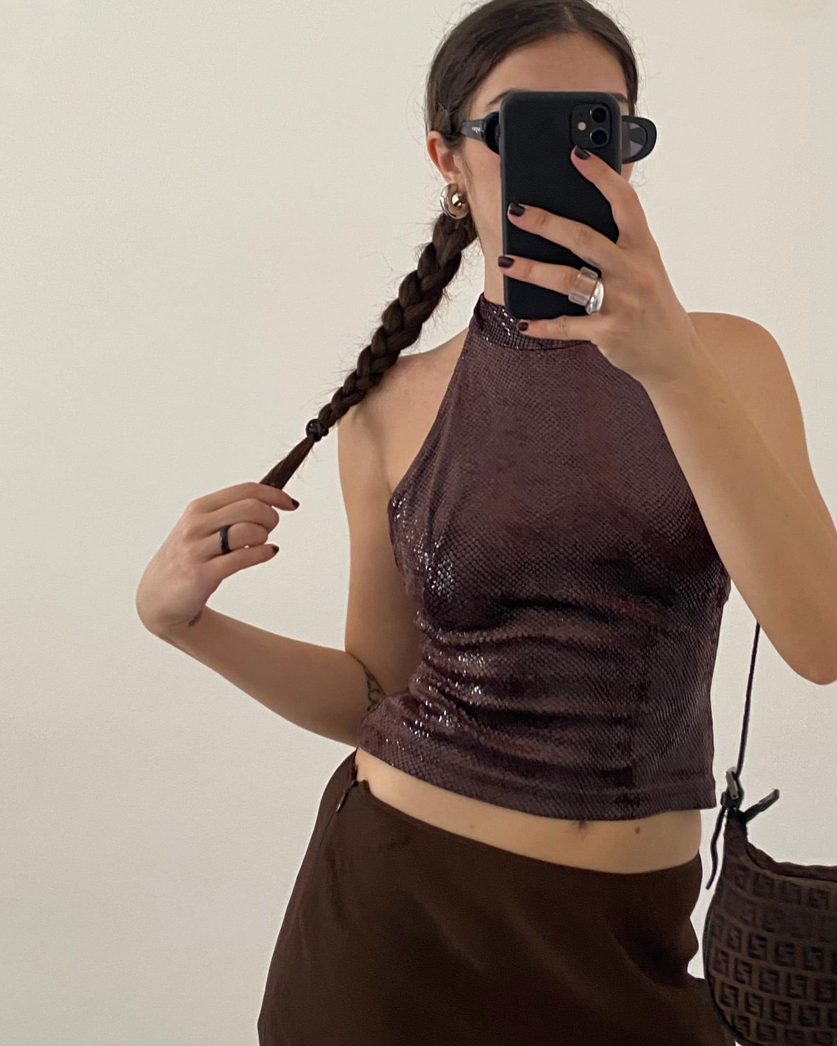 00 snakeskin top