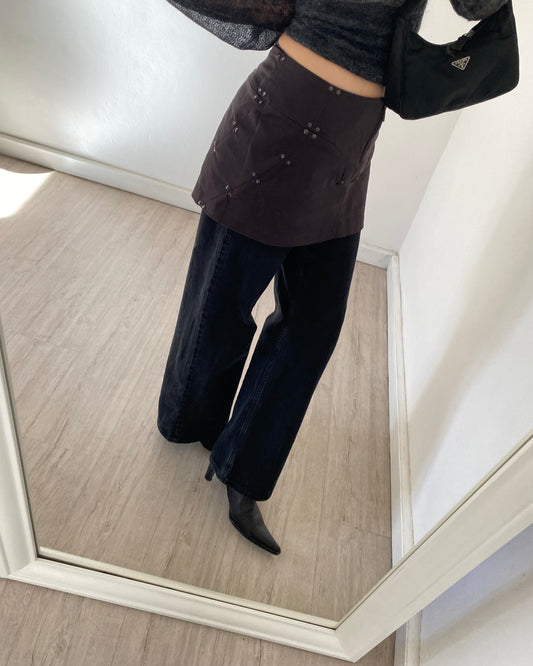 Plein Sud studded mini skirt