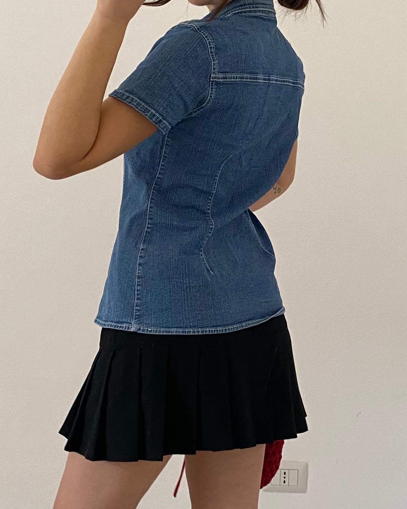 00s denim top