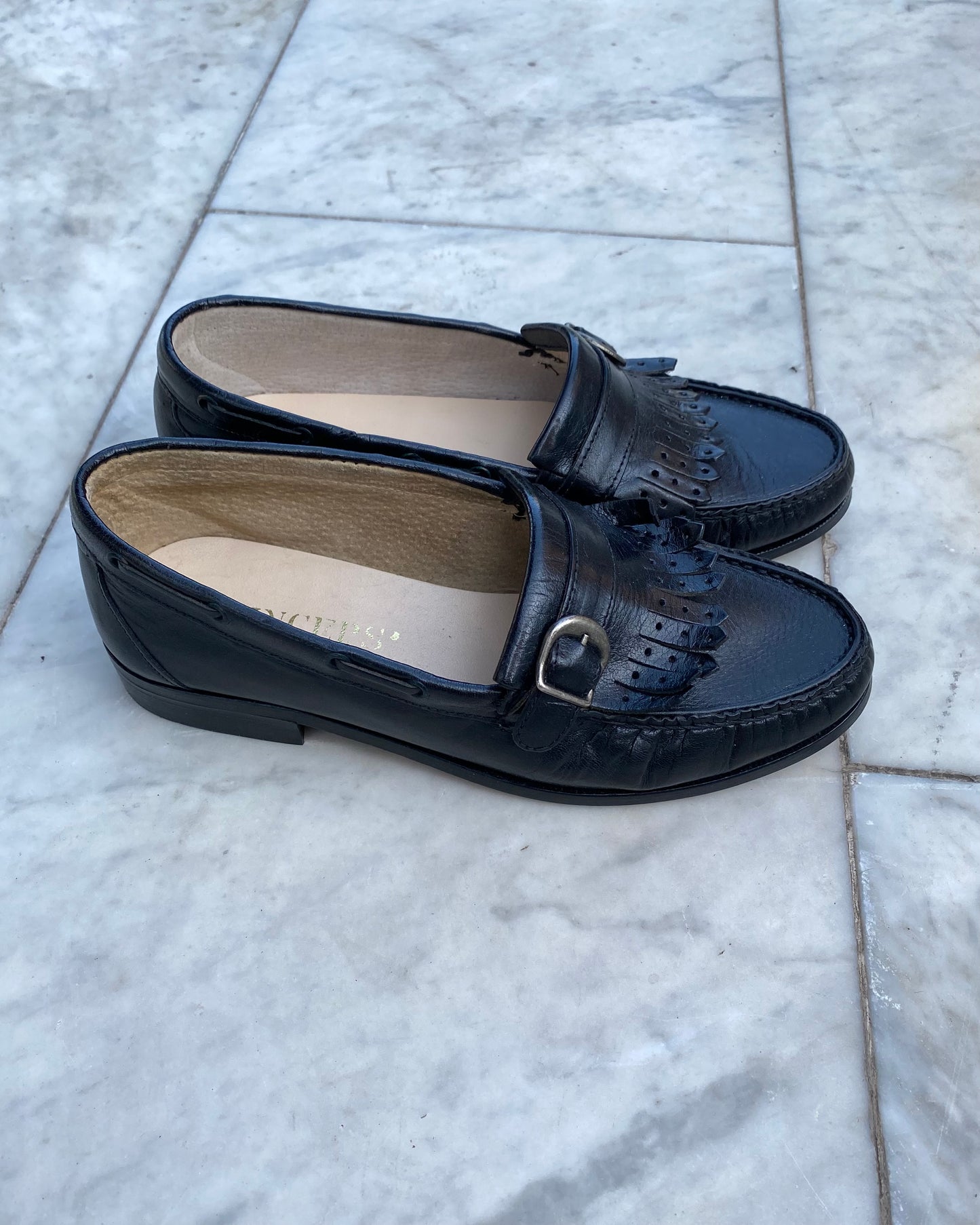 Vintage leather loafers