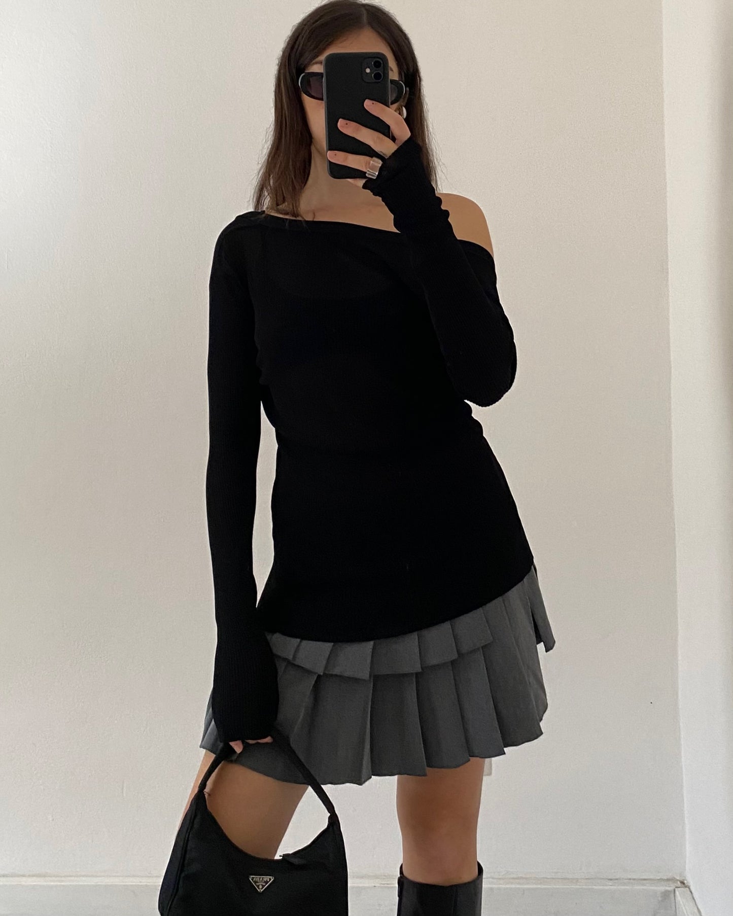 Ribbed semi-sheer cardigan