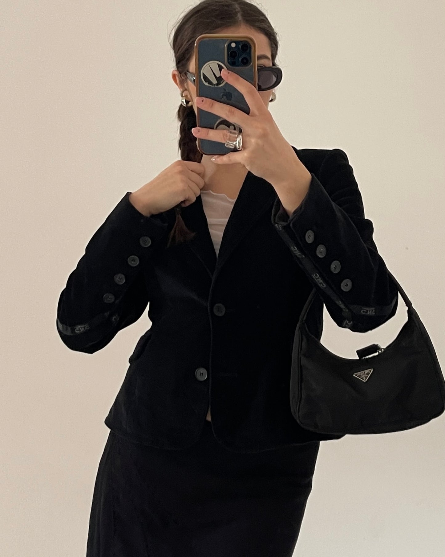 Velvet blazer by Costume National