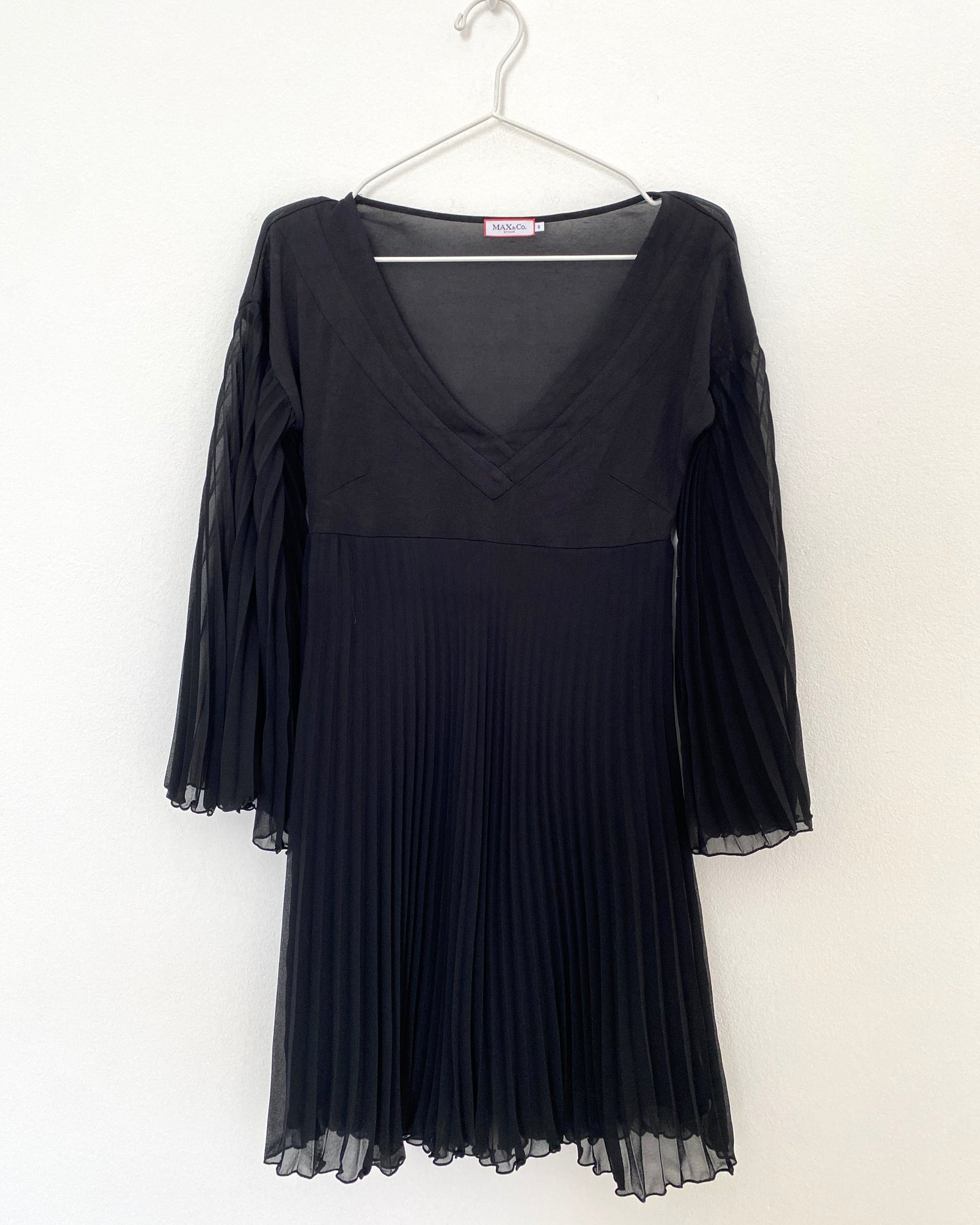 Max&co silk sheer dress