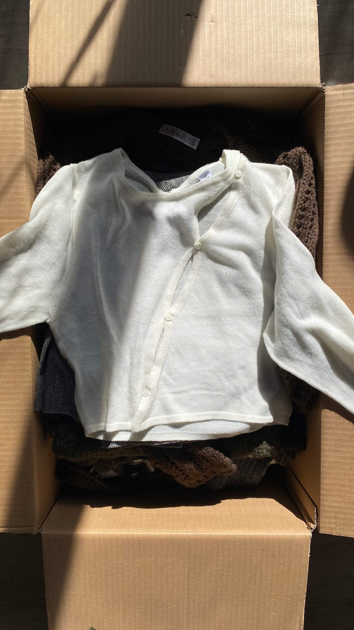 Asymmetric knitted top