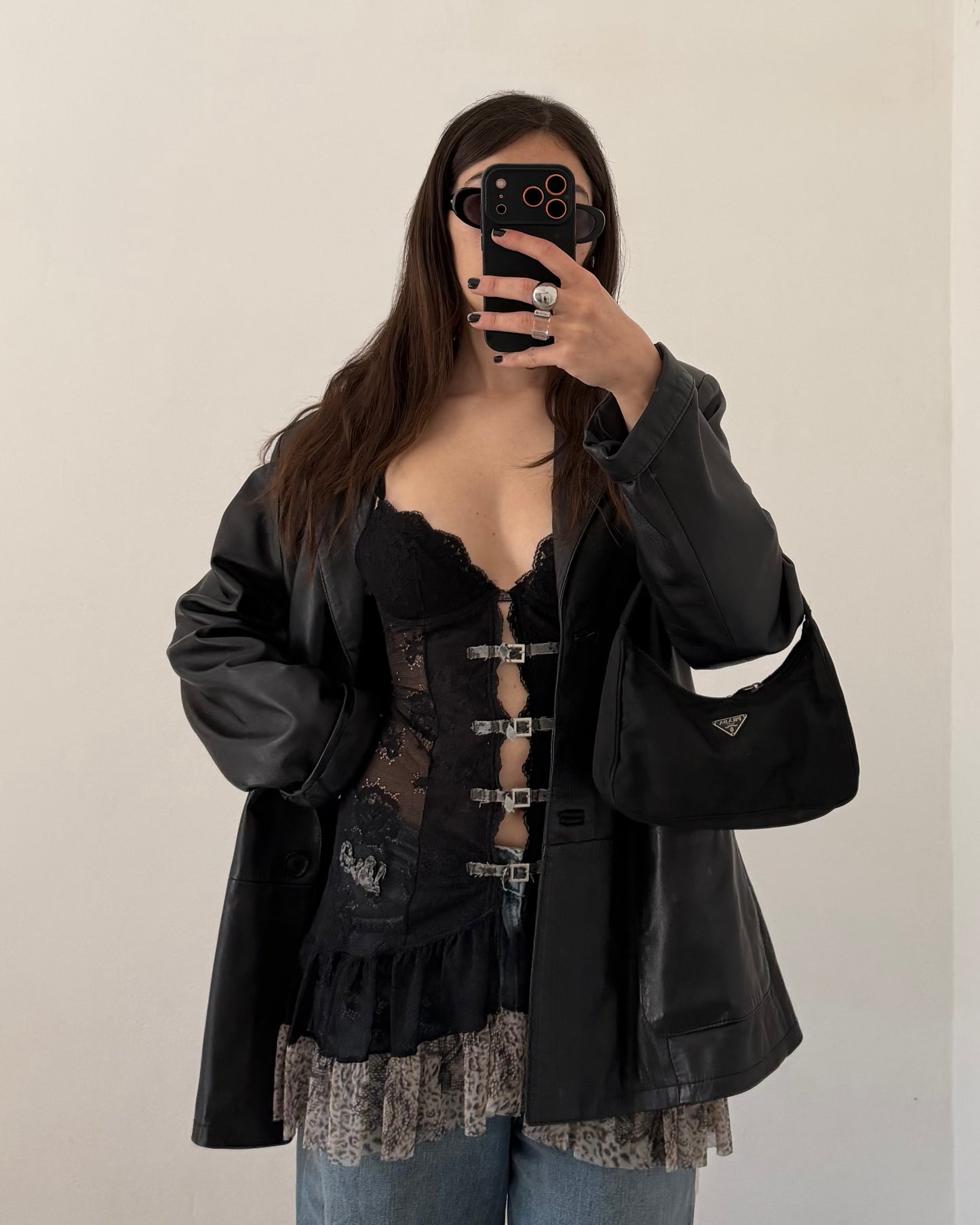 Lace corset top