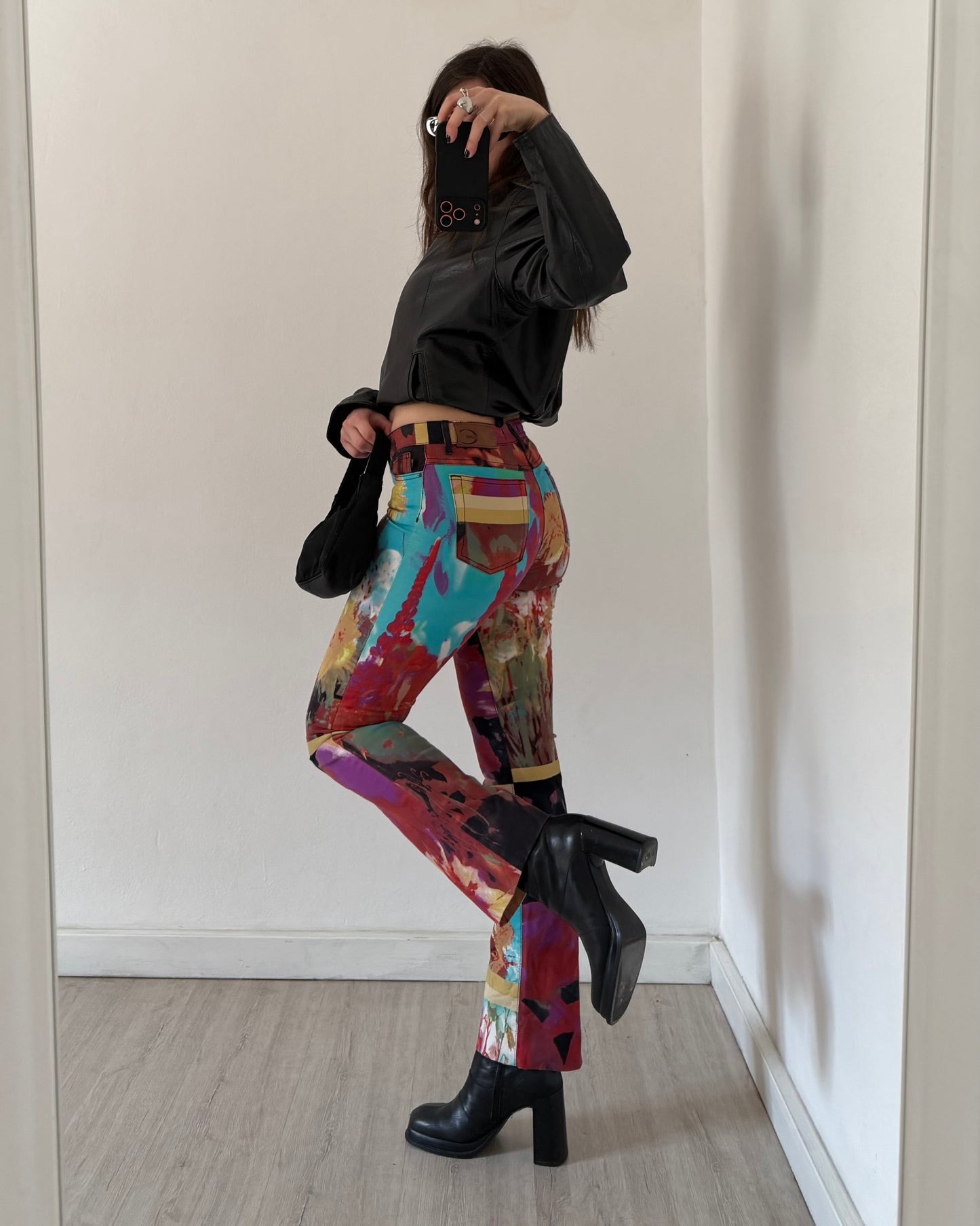 Roberto Cavalli printed jeans