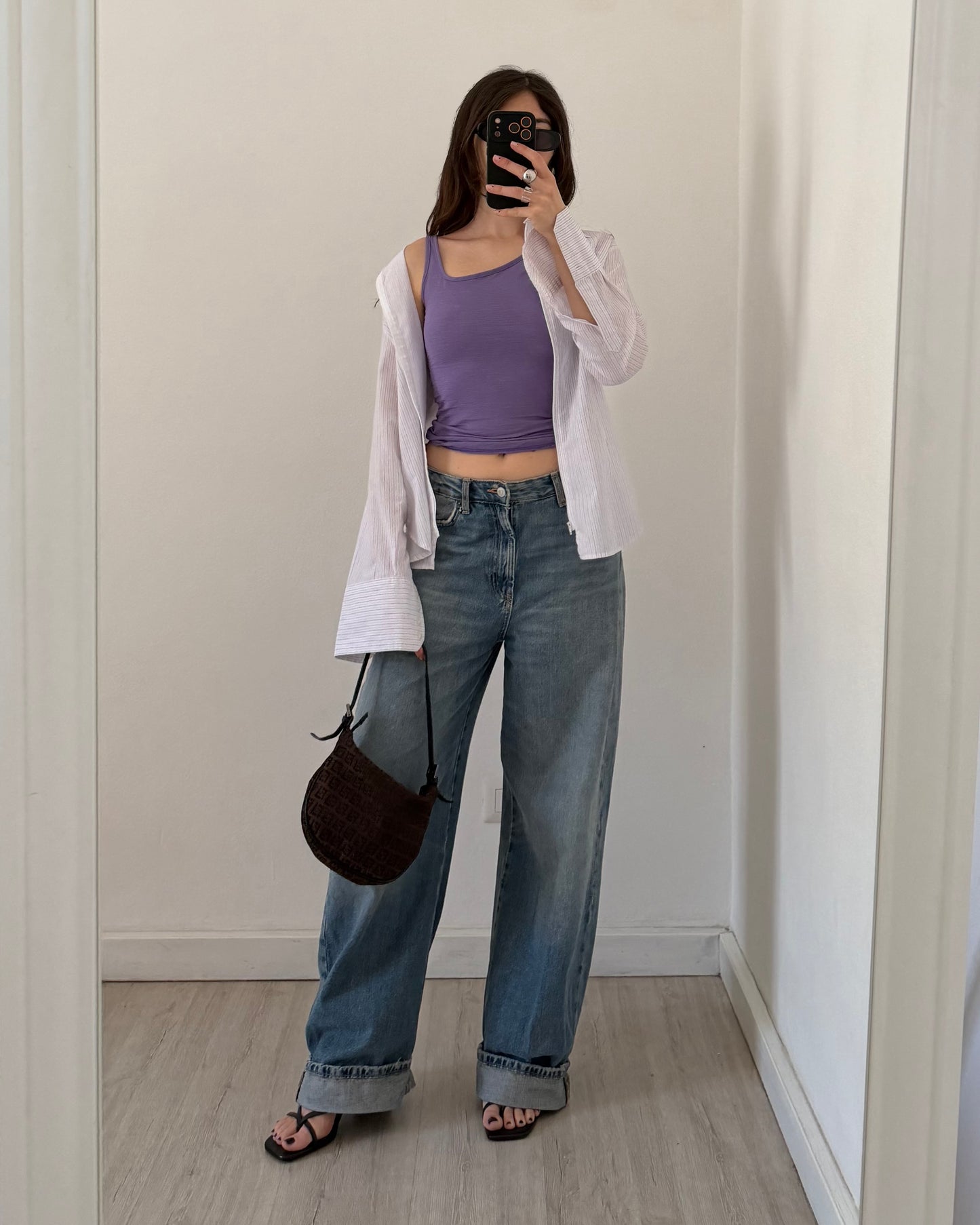 y2k lilac top