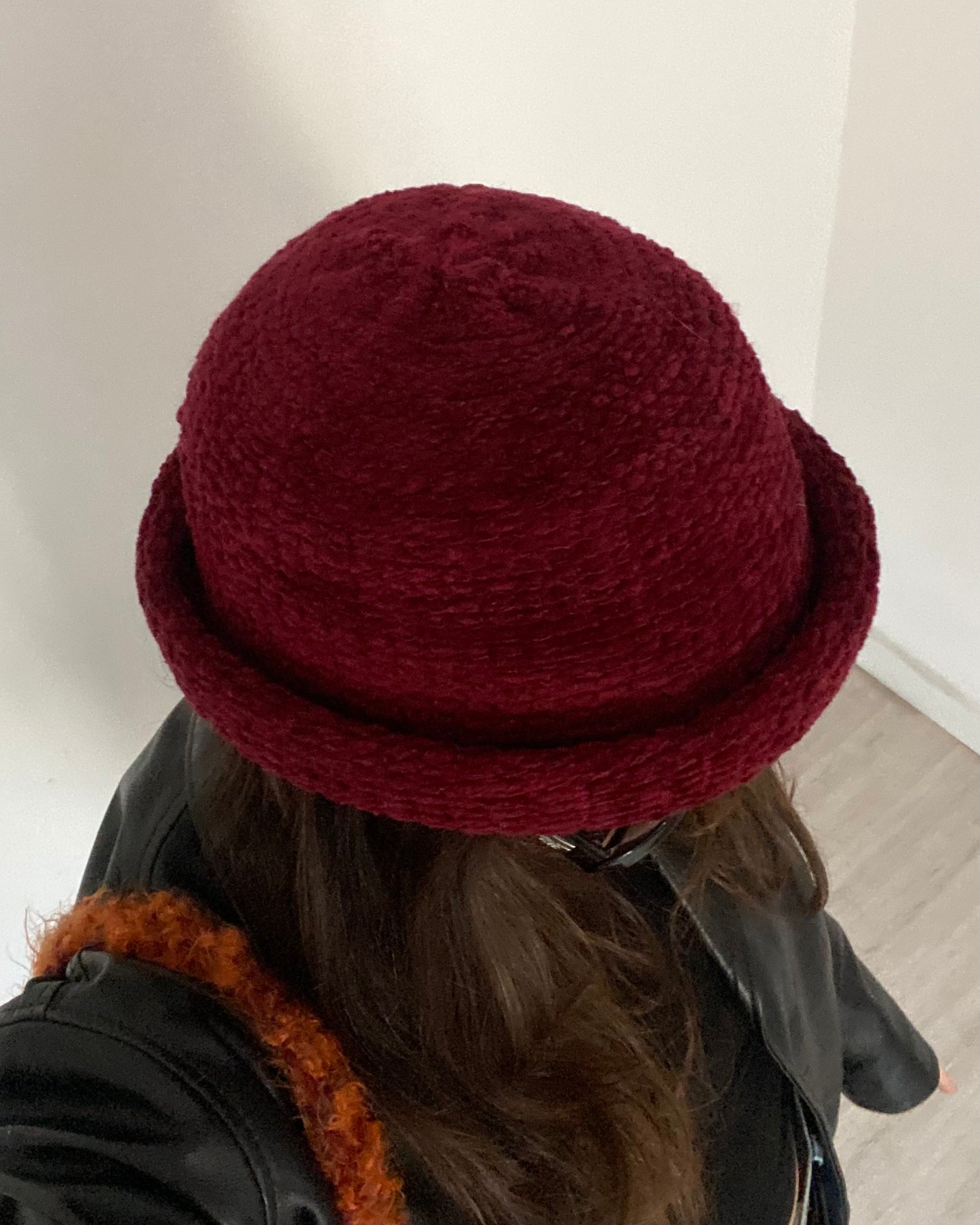 Chenille hat