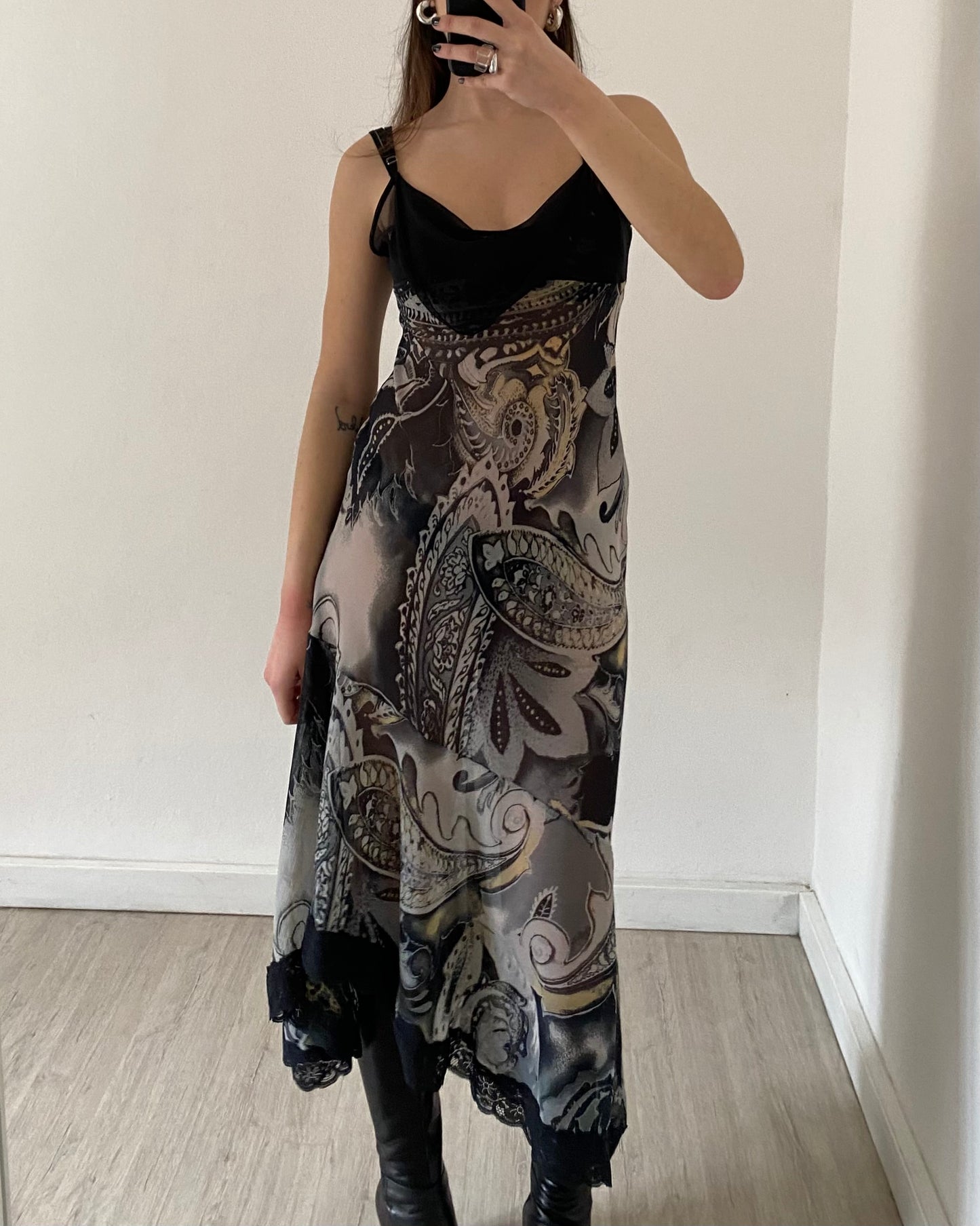 Sheer long dress