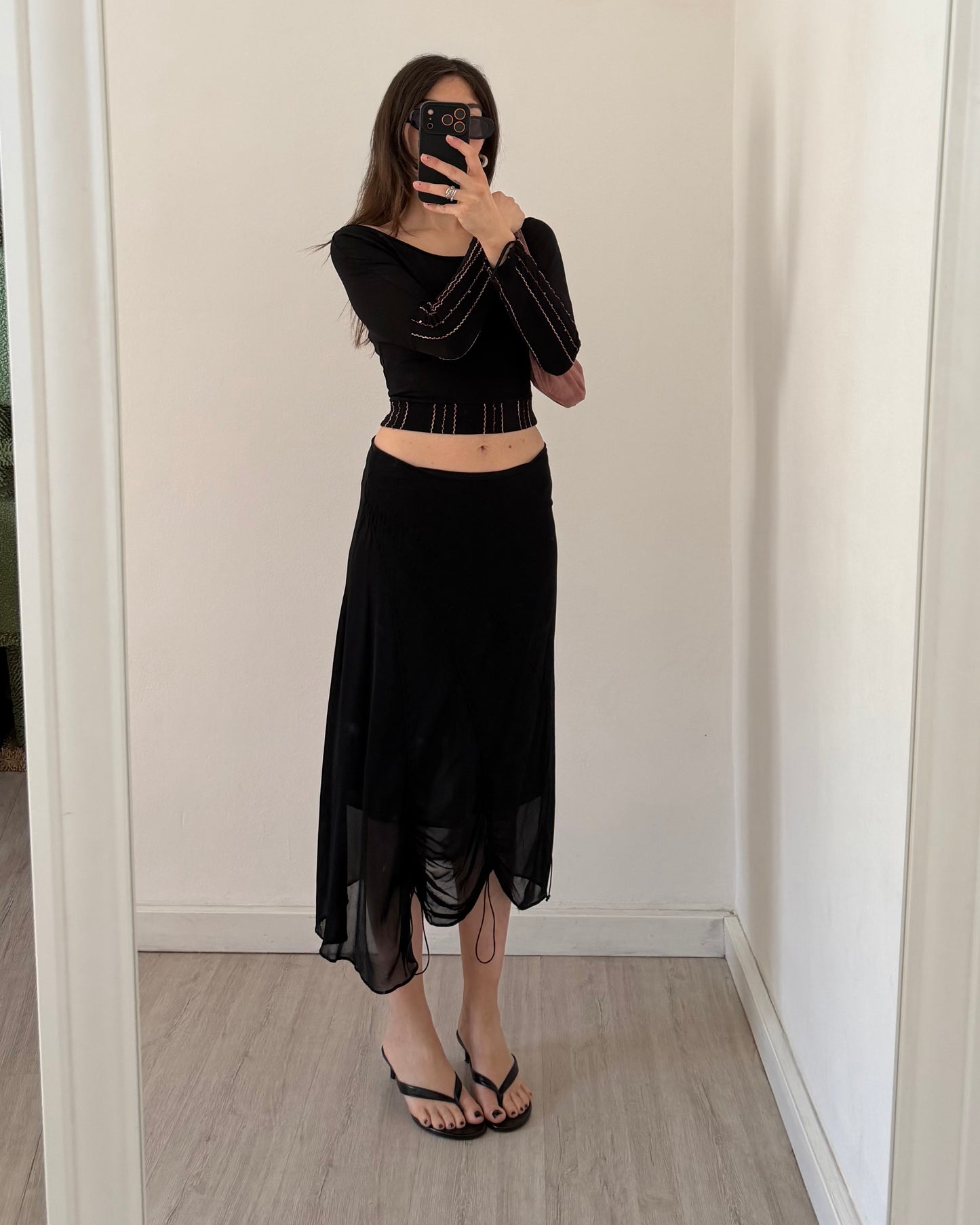 00s embroidered top