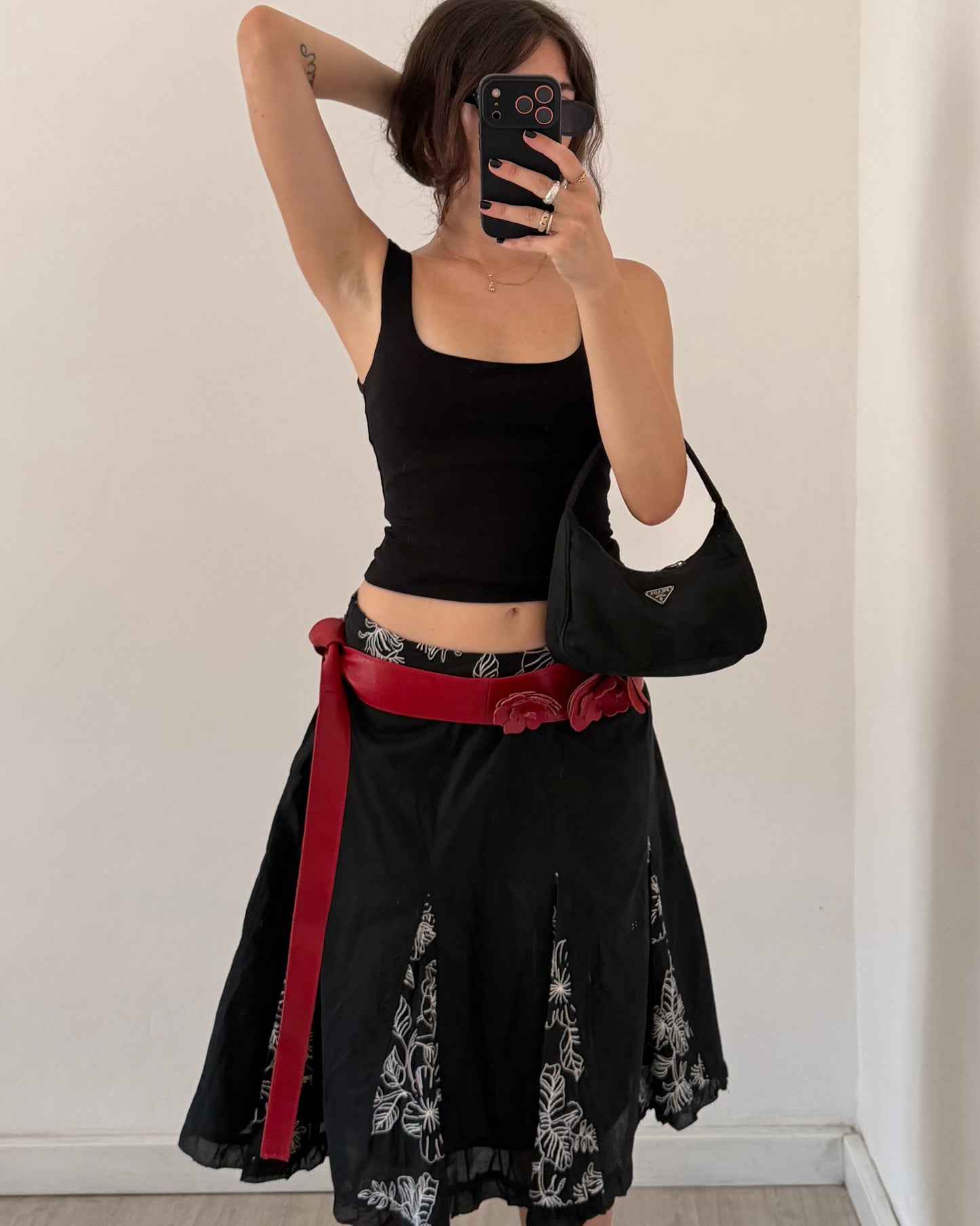00s cotton skirt
