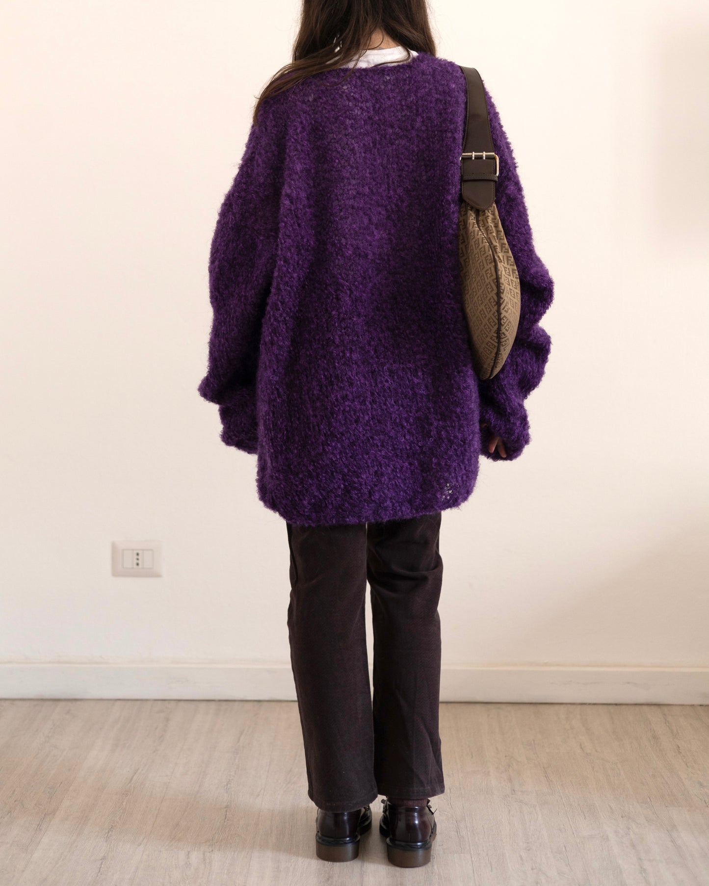 Knit bouclé jumper